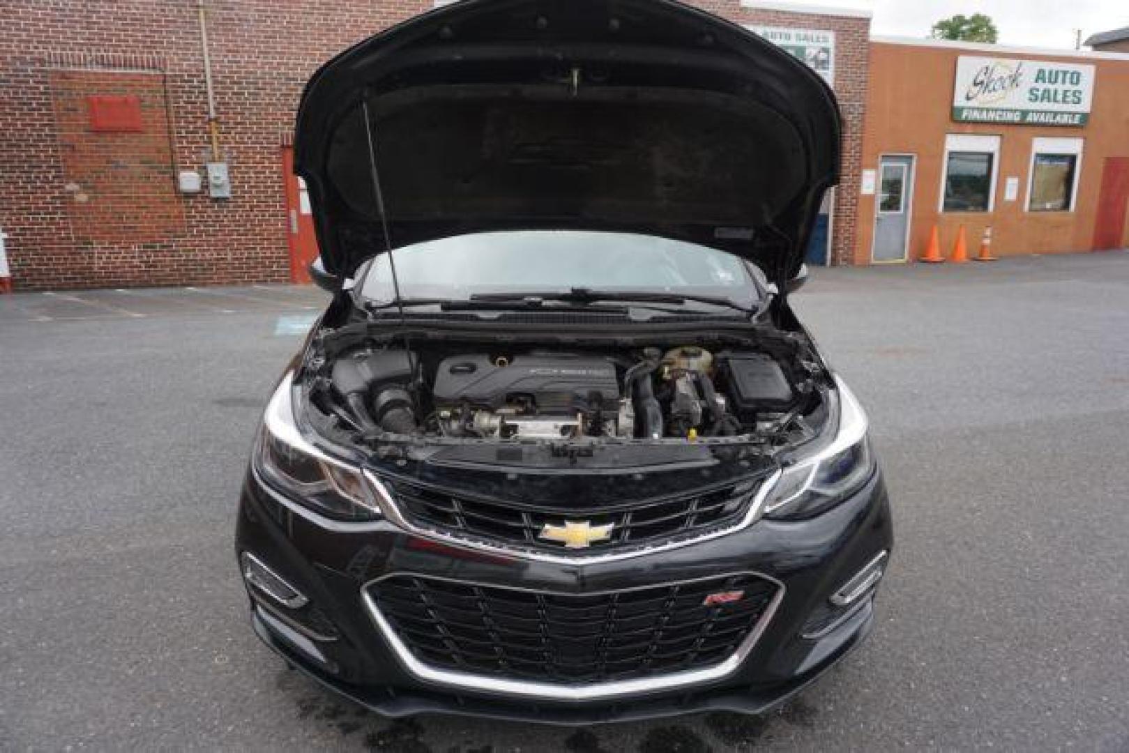 2016 Mosaic Black Metallic Chevrolet Cruze LT Auto (1G1BE5SM3G7) with an 1.4L L4 DOHC 16V TURBO engine, 6-Speed Automatic transmission, located at 312 Centre Ave, Schuylkill Haven, PA, 17972, (570) 593-5278, 40.638130, -76.177383 - aluminum/alloy wheels, fog lights - Photo#52