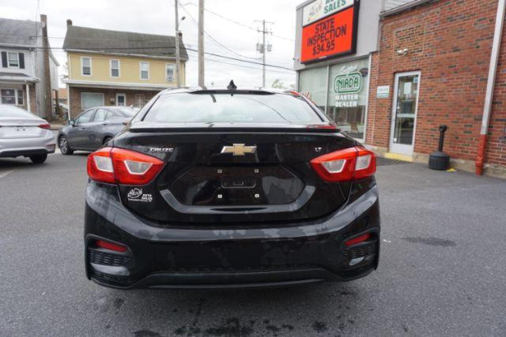 2016 Mosaic Black Metallic Chevrolet Cruze LT Auto (1G1BE5SM3G7) with an 1.4L L4 DOHC 16V TURBO engine, 6-Speed Automatic transmission, located at 312 Centre Ave, Schuylkill Haven, PA, 17972, (570) 593-5278, 40.638130, -76.177383 - aluminum/alloy wheels, fog lights - Photo#7