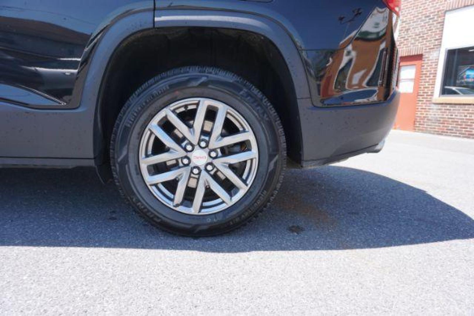 2017 Ebony Twilight Metallic /Jet Black, leather GMC Acadia SLT-1 AWD (1GKKNULS7HZ) with an 3.6L V6 DOHC 24V engine, 6-Speed Automatic transmission, located at 312 Centre Ave, Schuylkill Haven, PA, 17972, (570) 593-5278, 40.638130, -76.177383 - blind spot monitor, luggage rack, navigation, rear parking sensors, towing pkg, captains seats second row - Photo#16