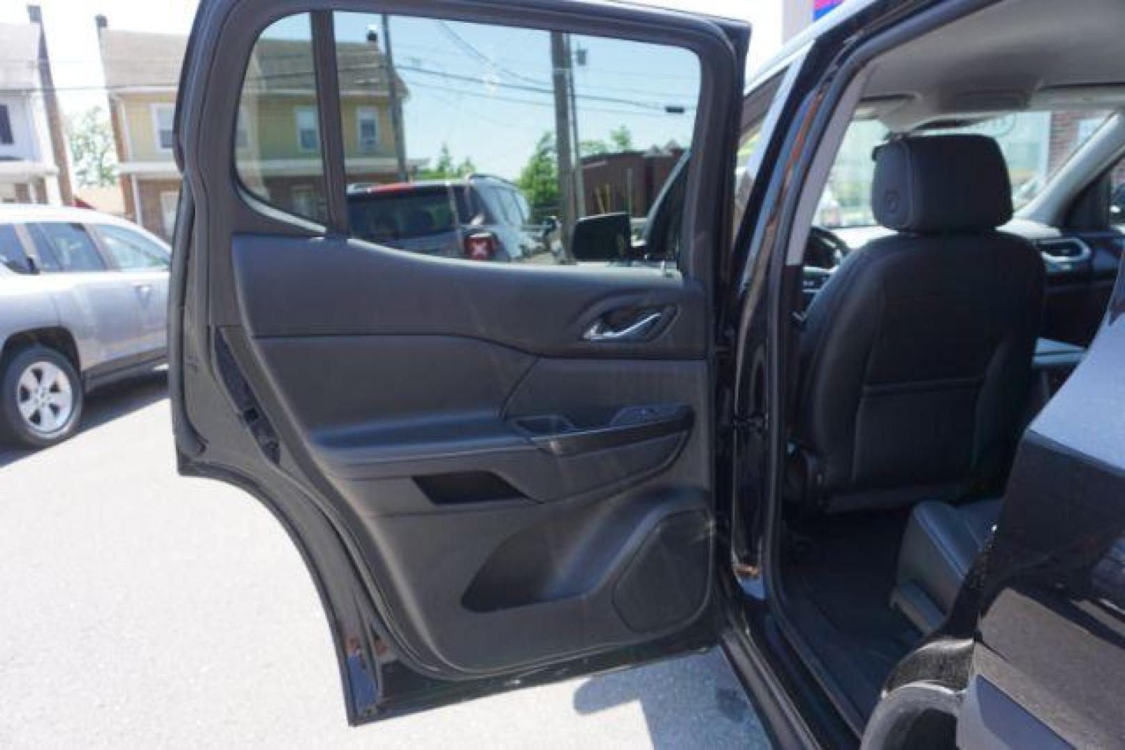 2017 Ebony Twilight Metallic /Jet Black, leather GMC Acadia SLT-1 AWD (1GKKNULS7HZ) with an 3.6L V6 DOHC 24V engine, 6-Speed Automatic transmission, located at 312 Centre Ave, Schuylkill Haven, PA, 17972, (570) 593-5278, 40.638130, -76.177383 - blind spot monitor, luggage rack, navigation, rear parking sensors, towing pkg, captains seats second row - Photo#34