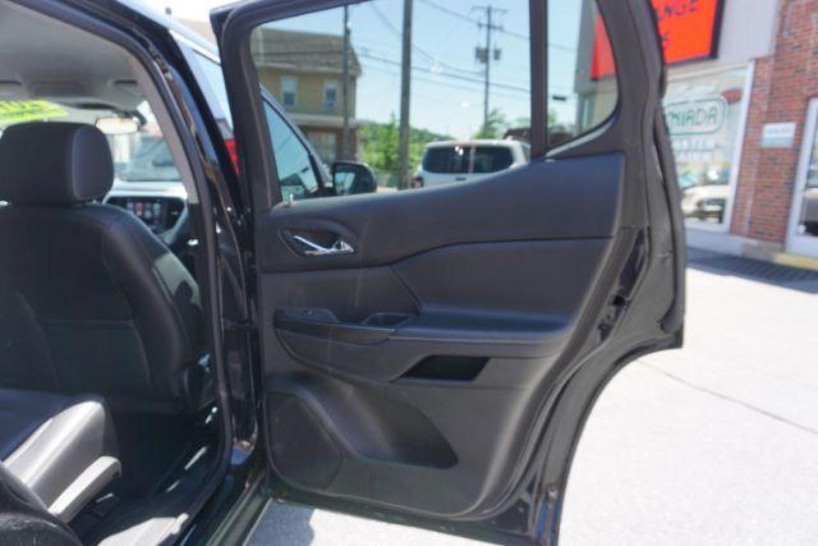 2017 Ebony Twilight Metallic /Jet Black, leather GMC Acadia SLT-1 AWD (1GKKNULS7HZ) with an 3.6L V6 DOHC 24V engine, 6-Speed Automatic transmission, located at 312 Centre Ave, Schuylkill Haven, PA, 17972, (570) 593-5278, 40.638130, -76.177383 - blind spot monitor, luggage rack, navigation, rear parking sensors, towing pkg, captains seats second row - Photo#47