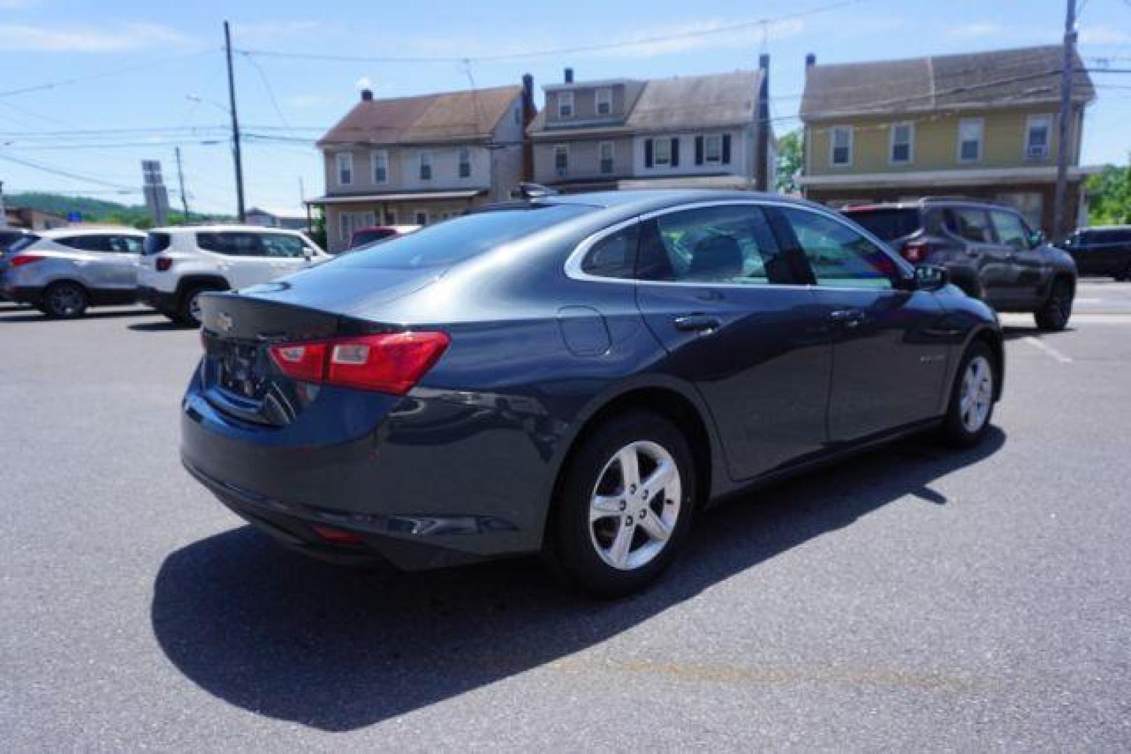 2021 Shadow Gray Metallic /Jet Black, premium cloth Chevrolet Malibu LS (1G1ZB5ST0MF) with an 1.5L L4 DOHC 16V engine, 6-Speed Automatic transmission, located at 312 Centre Ave, Schuylkill Haven, PA, 17972, (570) 593-5278, 40.638130, -76.177383 - Photo#11