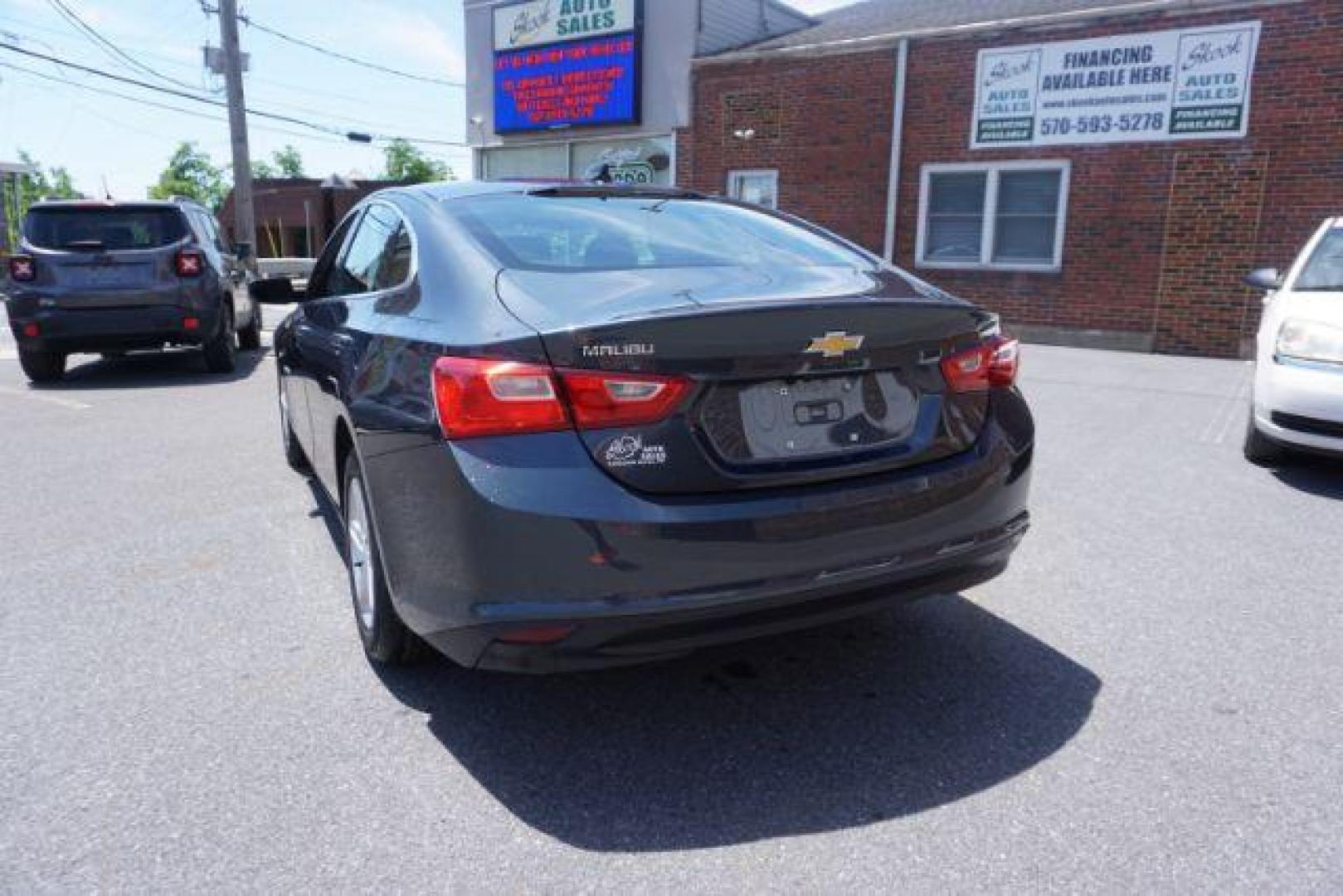 2021 Shadow Gray Metallic /Jet Black, premium cloth Chevrolet Malibu LS (1G1ZB5ST0MF) with an 1.5L L4 DOHC 16V engine, 6-Speed Automatic transmission, located at 312 Centre Ave, Schuylkill Haven, PA, 17972, (570) 593-5278, 40.638130, -76.177383 - Photo#14