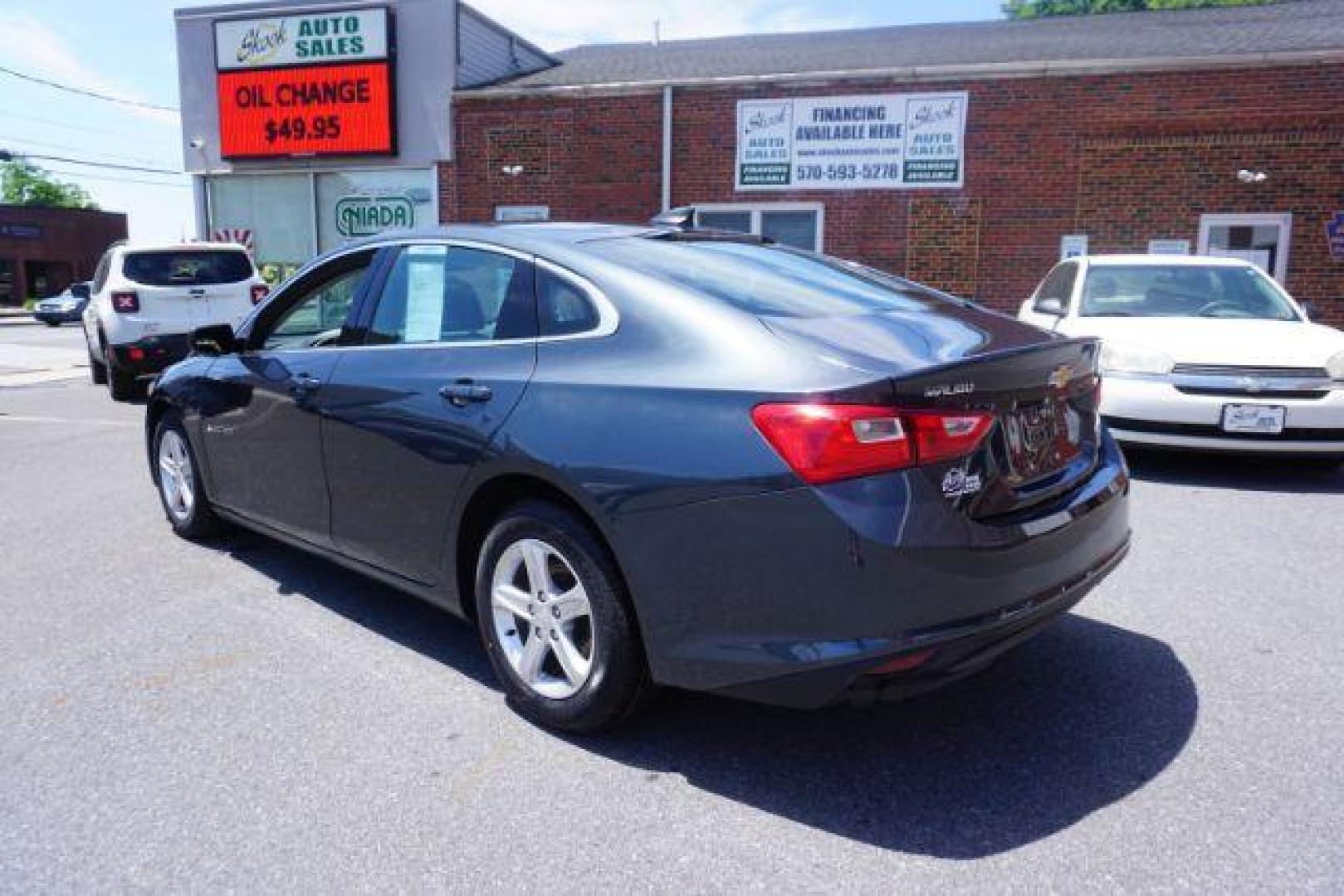 2021 Shadow Gray Metallic /Jet Black, premium cloth Chevrolet Malibu LS (1G1ZB5ST0MF) with an 1.5L L4 DOHC 16V engine, 6-Speed Automatic transmission, located at 312 Centre Ave, Schuylkill Haven, PA, 17972, (570) 593-5278, 40.638130, -76.177383 - Photo#15