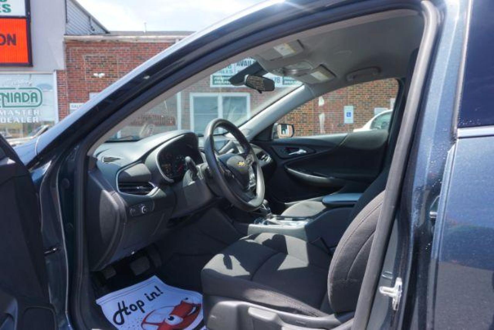 2021 Shadow Gray Metallic /Jet Black, premium cloth Chevrolet Malibu LS (1G1ZB5ST0MF) with an 1.5L L4 DOHC 16V engine, 6-Speed Automatic transmission, located at 312 Centre Ave, Schuylkill Haven, PA, 17972, (570) 593-5278, 40.638130, -76.177383 - Photo#22