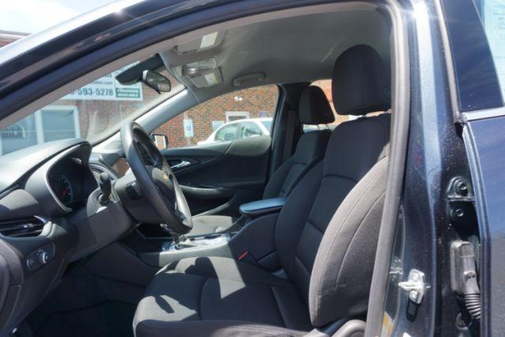 2021 Shadow Gray Metallic /Jet Black, premium cloth Chevrolet Malibu LS (1G1ZB5ST0MF) with an 1.5L L4 DOHC 16V engine, 6-Speed Automatic transmission, located at 312 Centre Ave, Schuylkill Haven, PA, 17972, (570) 593-5278, 40.638130, -76.177383 - Photo#24