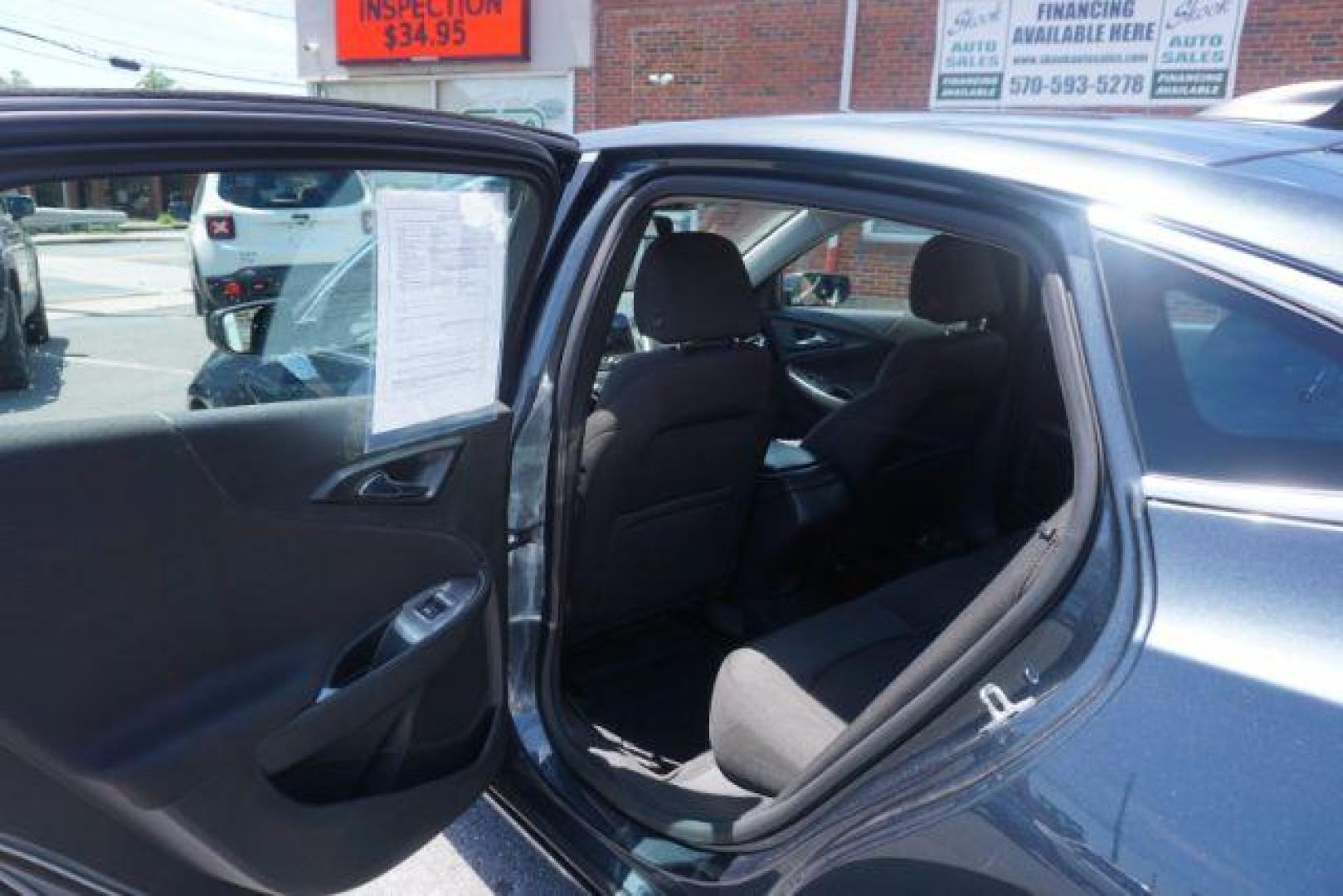 2021 Shadow Gray Metallic /Jet Black, premium cloth Chevrolet Malibu LS (1G1ZB5ST0MF) with an 1.5L L4 DOHC 16V engine, 6-Speed Automatic transmission, located at 312 Centre Ave, Schuylkill Haven, PA, 17972, (570) 593-5278, 40.638130, -76.177383 - Photo#35