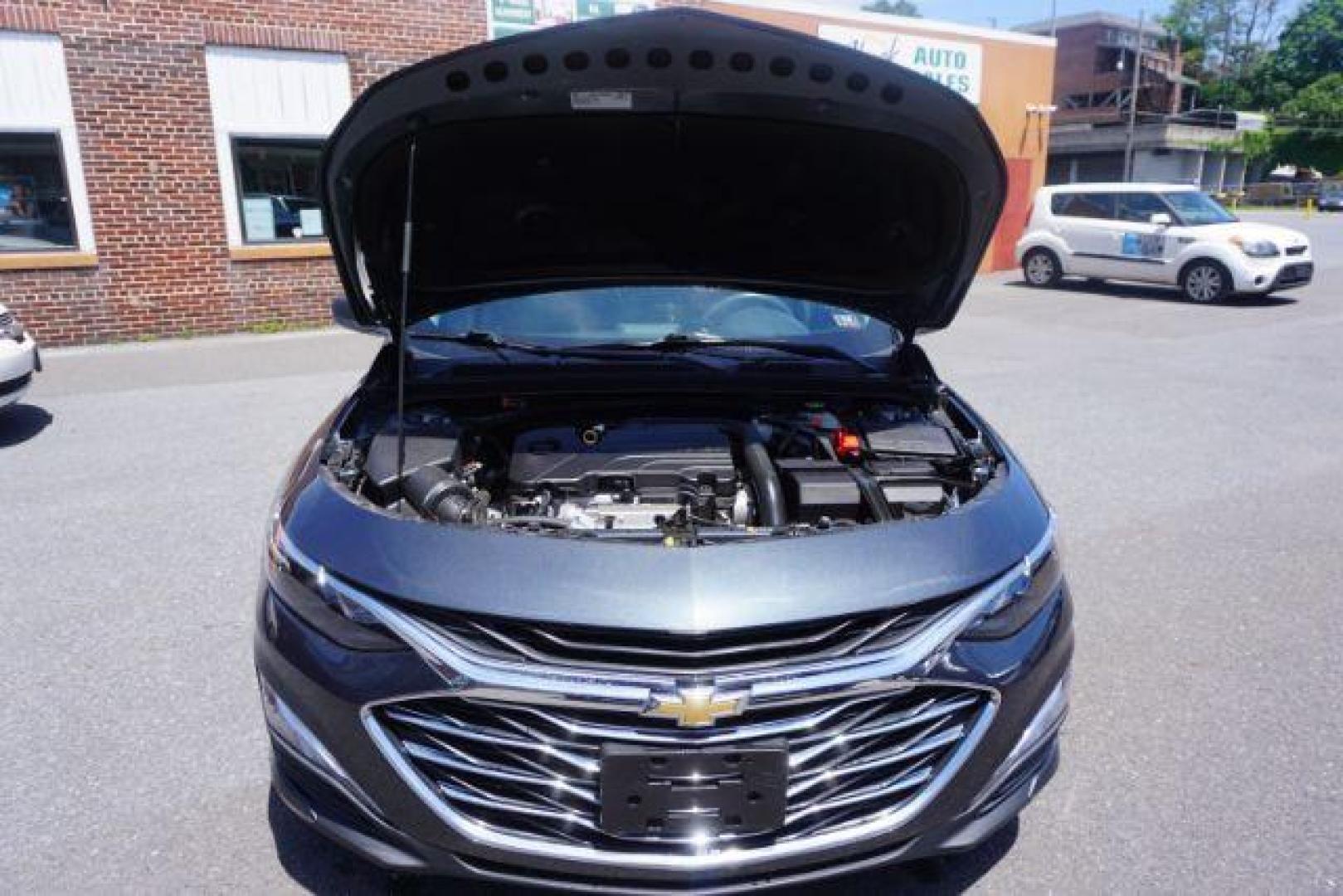 2021 Shadow Gray Metallic /Jet Black, premium cloth Chevrolet Malibu LS (1G1ZB5ST0MF) with an 1.5L L4 DOHC 16V engine, 6-Speed Automatic transmission, located at 312 Centre Ave, Schuylkill Haven, PA, 17972, (570) 593-5278, 40.638130, -76.177383 - Photo#58