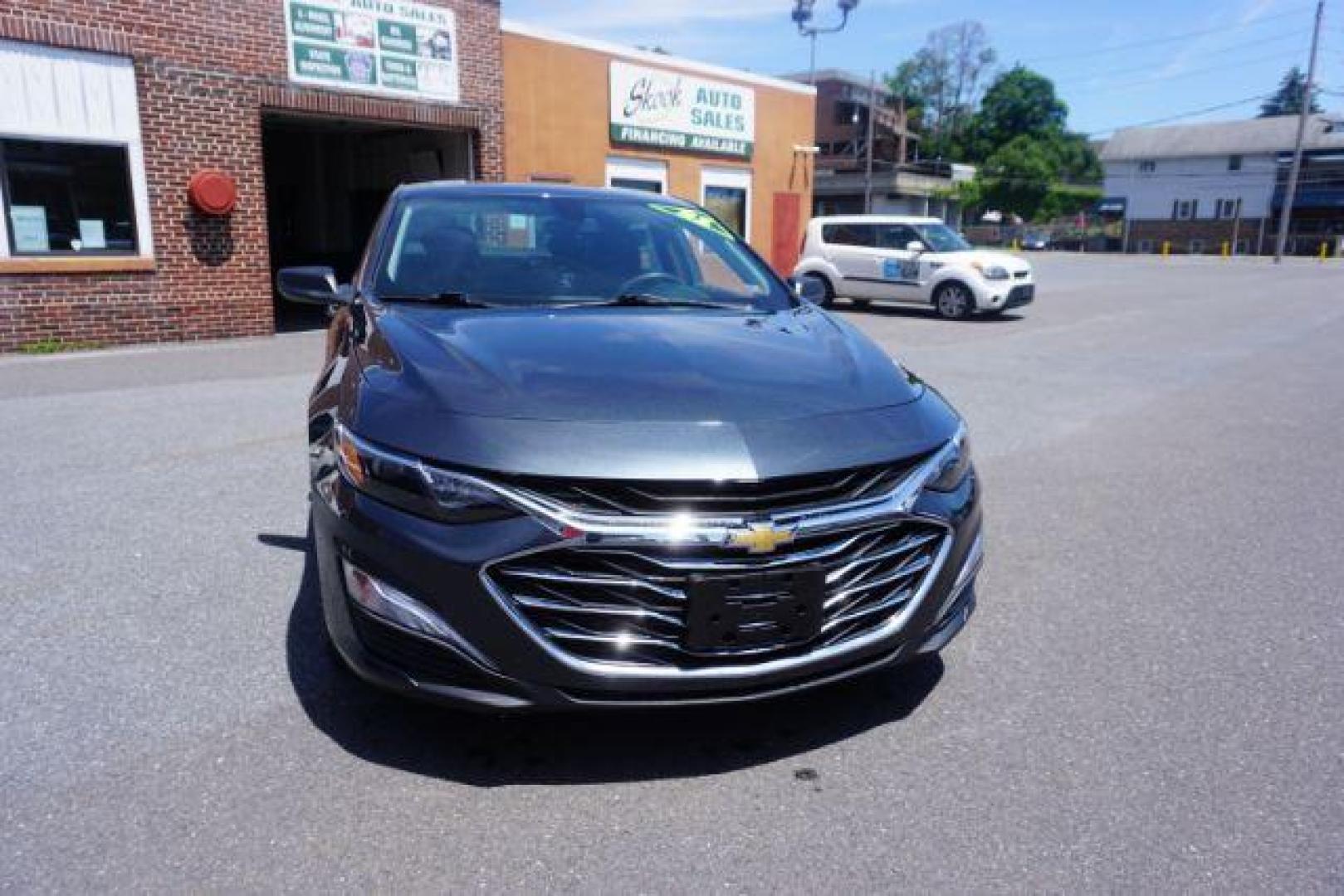 2021 Shadow Gray Metallic /Jet Black, premium cloth Chevrolet Malibu LS (1G1ZB5ST0MF) with an 1.5L L4 DOHC 16V engine, 6-Speed Automatic transmission, located at 312 Centre Ave, Schuylkill Haven, PA, 17972, (570) 593-5278, 40.638130, -76.177383 - Photo#5