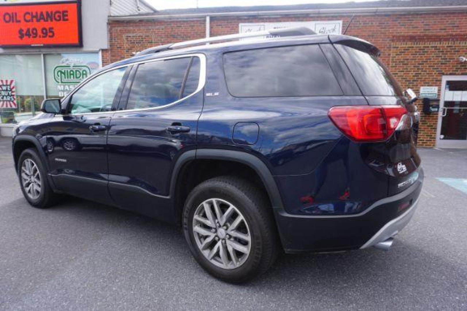 2017 Dark Sapphire Blue Metallic /Dark Ash Gray/Light Ash Gray, premium cloth GMC Acadia SLE-2 AWD (1GKKNSLSXHZ) with an 3.6L V6 DOHC 24V engine, 6-Speed Automatic transmission, located at 312 Centre Ave, Schuylkill Haven, PA, 17972, (570) 593-5278, 40.638130, -76.177383 - blind spot monitor, Bose premium stereo, luggage rack, power sunroof, rear parking sensors, universal garage door opener - Photo#12