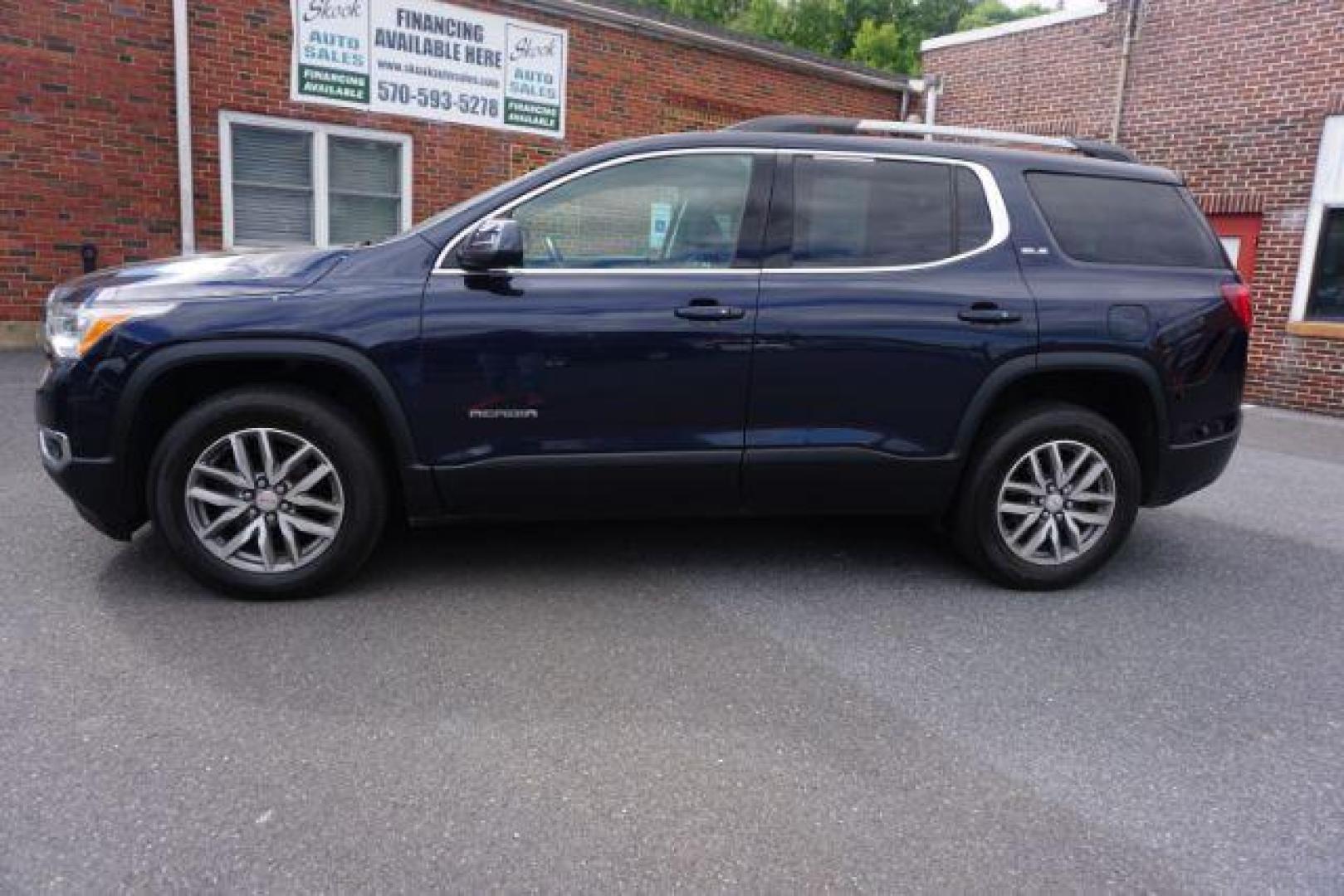 2017 Dark Sapphire Blue Metallic /Dark Ash Gray/Light Ash Gray, premium cloth GMC Acadia SLE-2 AWD (1GKKNSLSXHZ) with an 3.6L V6 DOHC 24V engine, 6-Speed Automatic transmission, located at 312 Centre Ave, Schuylkill Haven, PA, 17972, (570) 593-5278, 40.638130, -76.177383 - blind spot monitor, Bose premium stereo, luggage rack, power sunroof, rear parking sensors, universal garage door opener - Photo#15