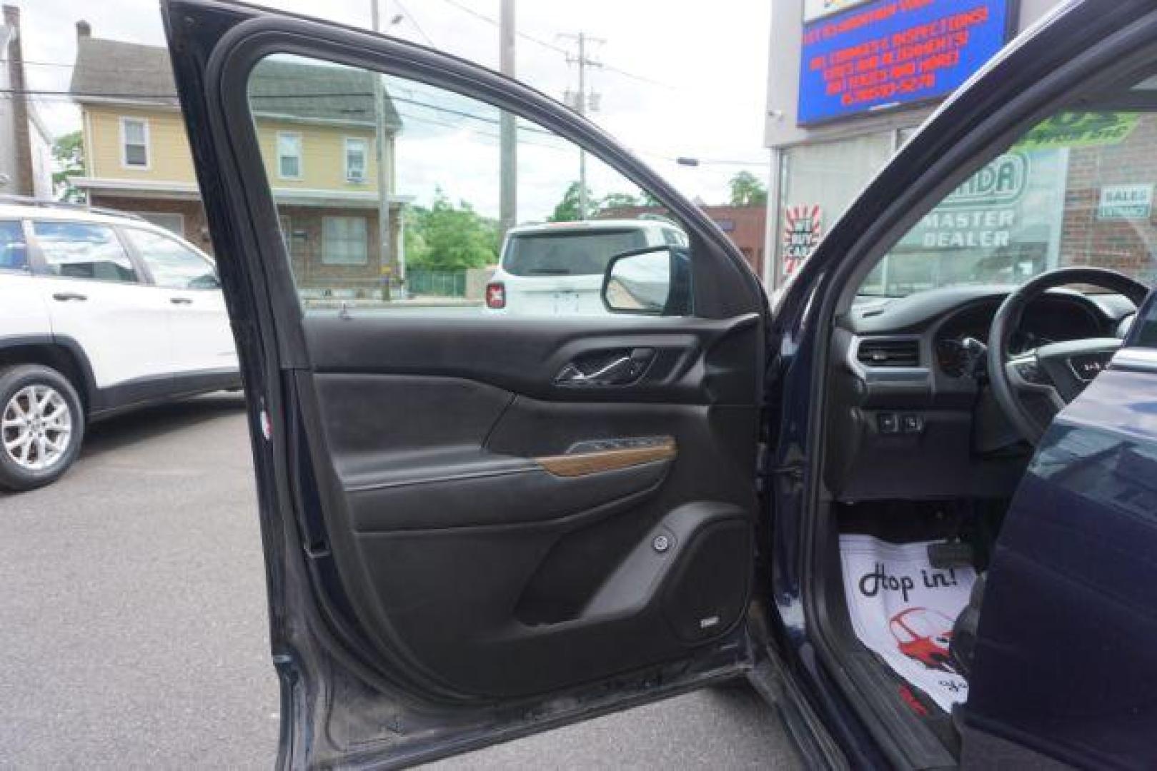 2017 Dark Sapphire Blue Metallic /Dark Ash Gray/Light Ash Gray, premium cloth GMC Acadia SLE-2 AWD (1GKKNSLSXHZ) with an 3.6L V6 DOHC 24V engine, 6-Speed Automatic transmission, located at 312 Centre Ave, Schuylkill Haven, PA, 17972, (570) 593-5278, 40.638130, -76.177383 - blind spot monitor, Bose premium stereo, luggage rack, power sunroof, rear parking sensors, universal garage door opener - Photo#17