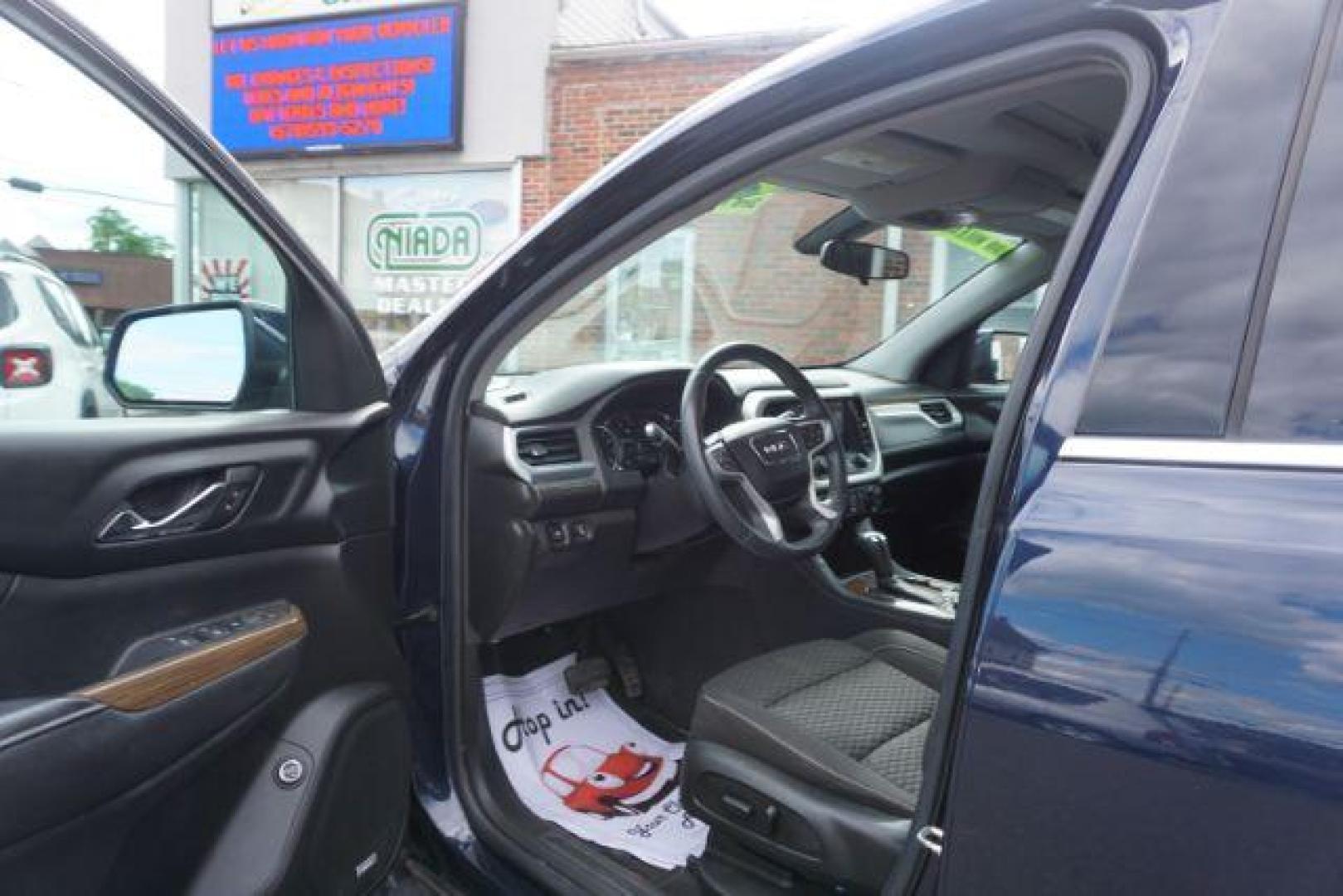 2017 Dark Sapphire Blue Metallic /Dark Ash Gray/Light Ash Gray, premium cloth GMC Acadia SLE-2 AWD (1GKKNSLSXHZ) with an 3.6L V6 DOHC 24V engine, 6-Speed Automatic transmission, located at 312 Centre Ave, Schuylkill Haven, PA, 17972, (570) 593-5278, 40.638130, -76.177383 - blind spot monitor, Bose premium stereo, luggage rack, power sunroof, rear parking sensors, universal garage door opener - Photo#18