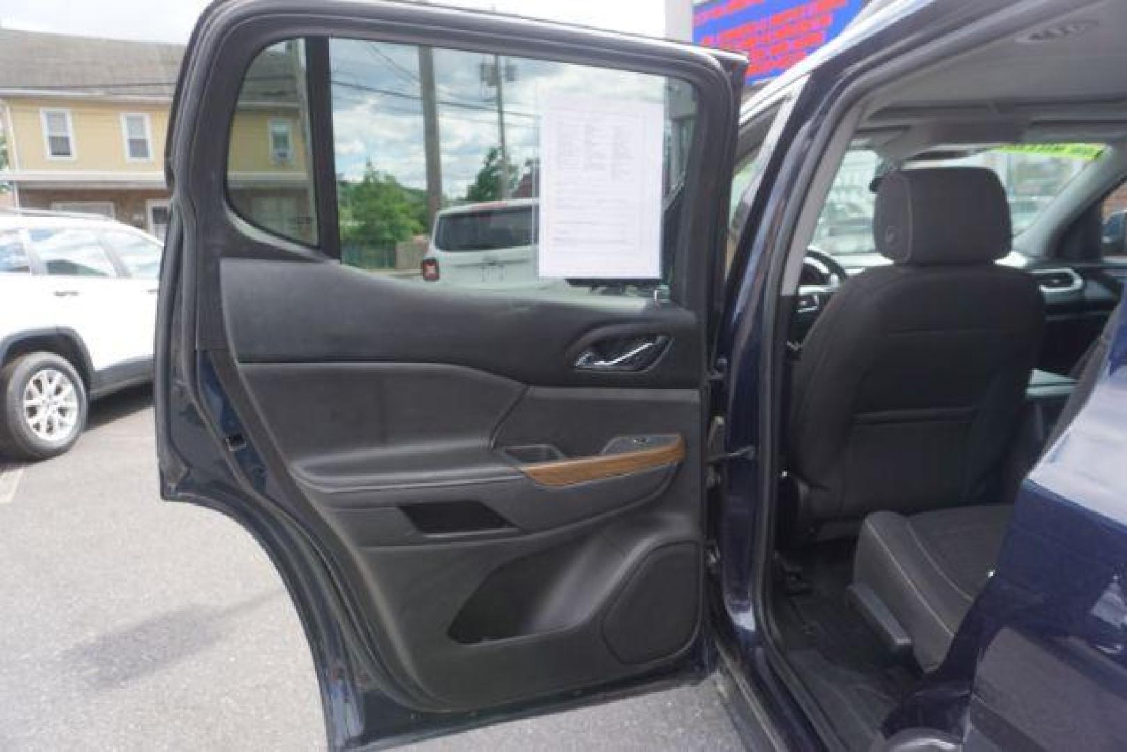 2017 Dark Sapphire Blue Metallic /Dark Ash Gray/Light Ash Gray, premium cloth GMC Acadia SLE-2 AWD (1GKKNSLSXHZ) with an 3.6L V6 DOHC 24V engine, 6-Speed Automatic transmission, located at 312 Centre Ave, Schuylkill Haven, PA, 17972, (570) 593-5278, 40.638130, -76.177383 - blind spot monitor, Bose premium stereo, luggage rack, power sunroof, rear parking sensors, universal garage door opener - Photo#30