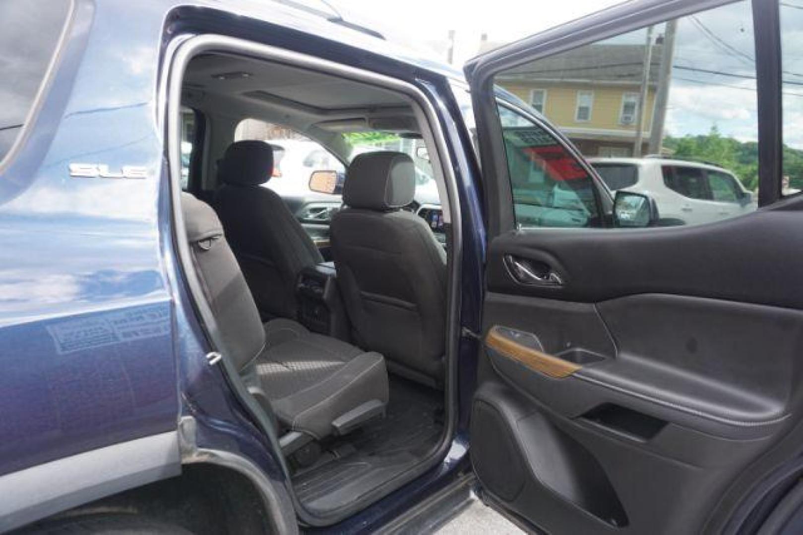 2017 Dark Sapphire Blue Metallic /Dark Ash Gray/Light Ash Gray, premium cloth GMC Acadia SLE-2 AWD (1GKKNSLSXHZ) with an 3.6L V6 DOHC 24V engine, 6-Speed Automatic transmission, located at 312 Centre Ave, Schuylkill Haven, PA, 17972, (570) 593-5278, 40.638130, -76.177383 - blind spot monitor, Bose premium stereo, luggage rack, power sunroof, rear parking sensors, universal garage door opener - Photo#42