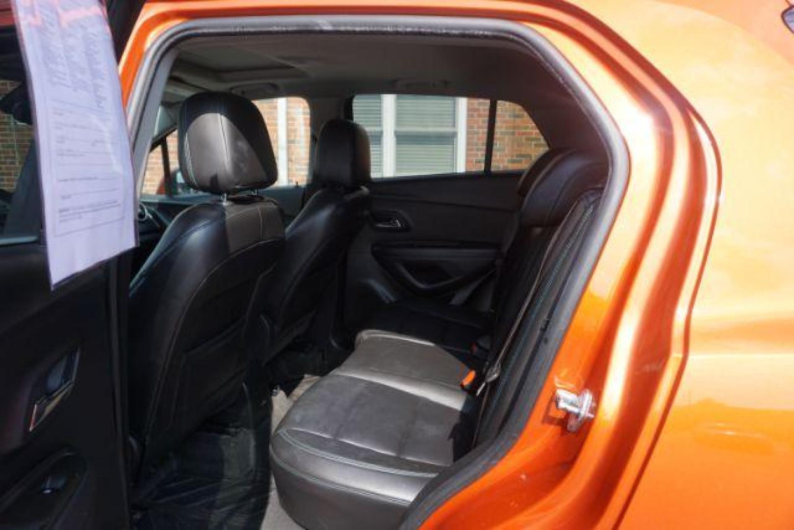 2015 Orange Rock Metallic /Jet Black, leatherette/cloth Chevrolet Trax LT AWD (KL7CJTSB6FB) with an 1.4L L4 DOHC 16V engine, 6-Speed Automatic transmission, located at 312 Centre Ave, Schuylkill Haven, PA, 17972, (570) 593-5278, 40.638130, -76.177383 - Photo#34