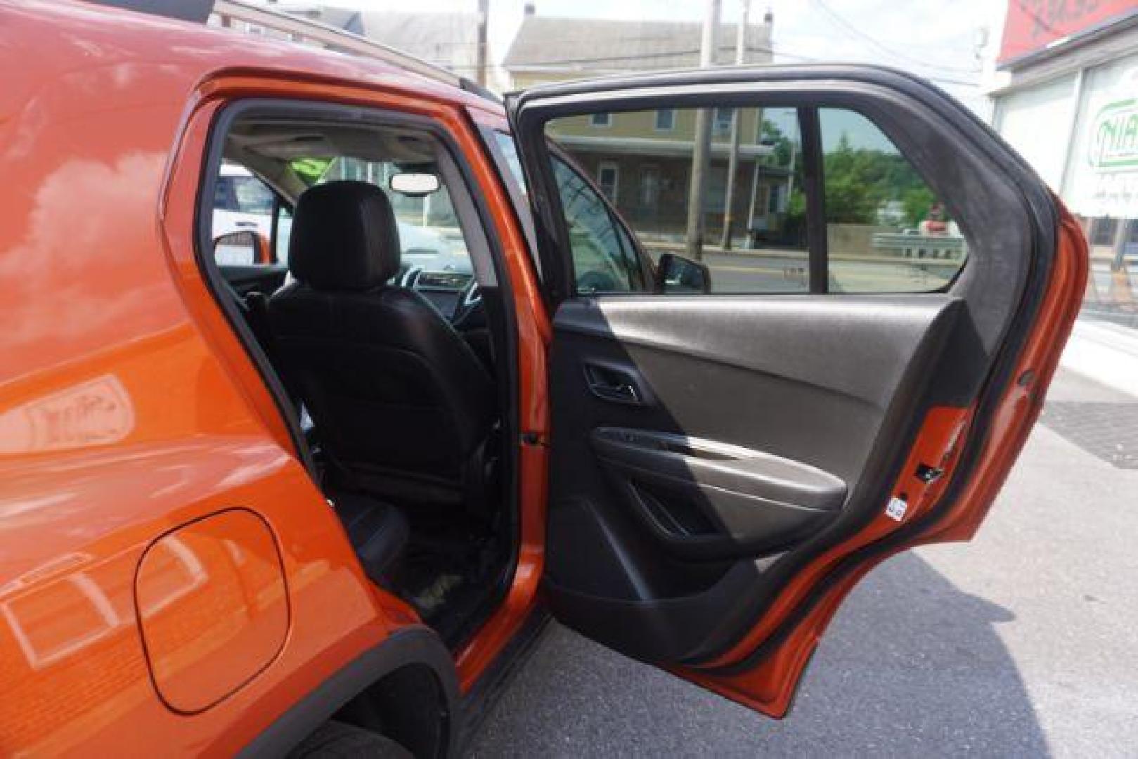 2015 Orange Rock Metallic /Jet Black, leatherette/cloth Chevrolet Trax LT AWD (KL7CJTSB6FB) with an 1.4L L4 DOHC 16V engine, 6-Speed Automatic transmission, located at 312 Centre Ave, Schuylkill Haven, PA, 17972, (570) 593-5278, 40.638130, -76.177383 - Photo#38