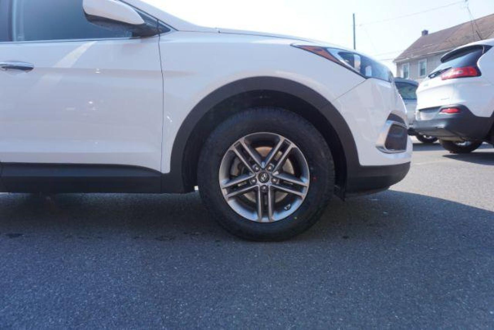 2018 Pearl White /Beige, cloth Hyundai Santa Fe Sport 2.4 AWD (5NMZTDLB1JH) with an 2.4L L4 DOHC 16V engine, 6-Speed Automatic transmission, located at 312 Centre Ave, Schuylkill Haven, PA, 17972, (570) 593-5278, 40.638130, -76.177383 - Brand New factory engine - Photo#6