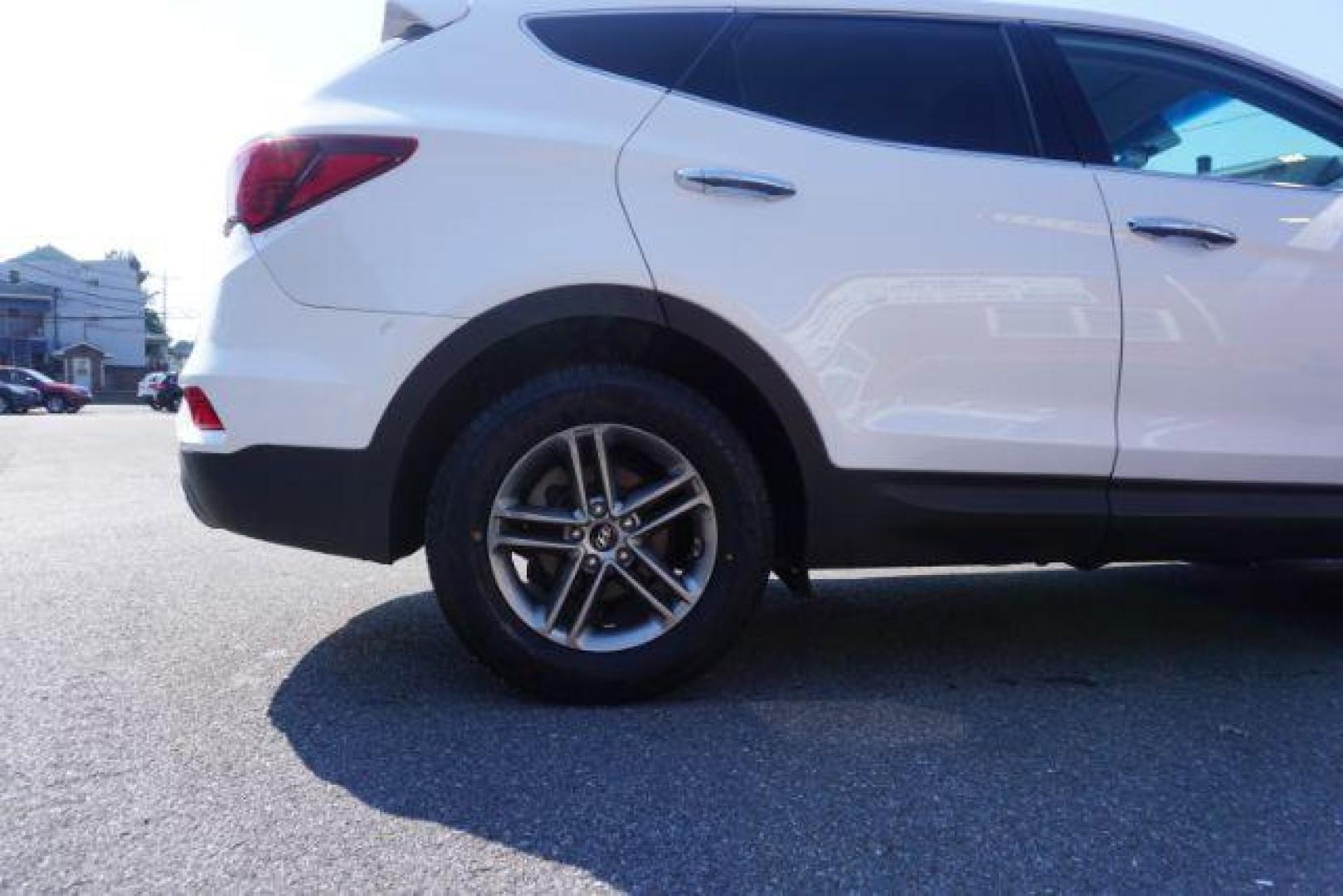 2018 Pearl White /Beige, cloth Hyundai Santa Fe Sport 2.4 AWD (5NMZTDLB1JH) with an 2.4L L4 DOHC 16V engine, 6-Speed Automatic transmission, located at 312 Centre Ave, Schuylkill Haven, PA, 17972, (570) 593-5278, 40.638130, -76.177383 - Brand New factory engine - Photo#7