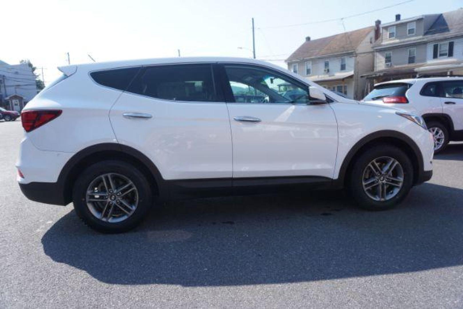 2018 Pearl White /Beige, cloth Hyundai Santa Fe Sport 2.4 AWD (5NMZTDLB1JH) with an 2.4L L4 DOHC 16V engine, 6-Speed Automatic transmission, located at 312 Centre Ave, Schuylkill Haven, PA, 17972, (570) 593-5278, 40.638130, -76.177383 - Brand New factory engine - Photo#8