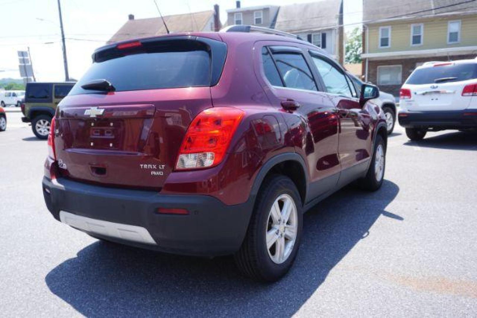 2016 Blaze Red Chevrolet Trax LT AWD (3GNCJPSB6GL) with an 1.4L L4 DOHC 16V engine, 6-Speed Automatic transmission, located at 312 Centre Ave, Schuylkill Haven, PA, 17972, (570) 593-5278, 40.638130, -76.177383 - power driver's seat, rear parking sensor, synthetic leather seats - Photo#10