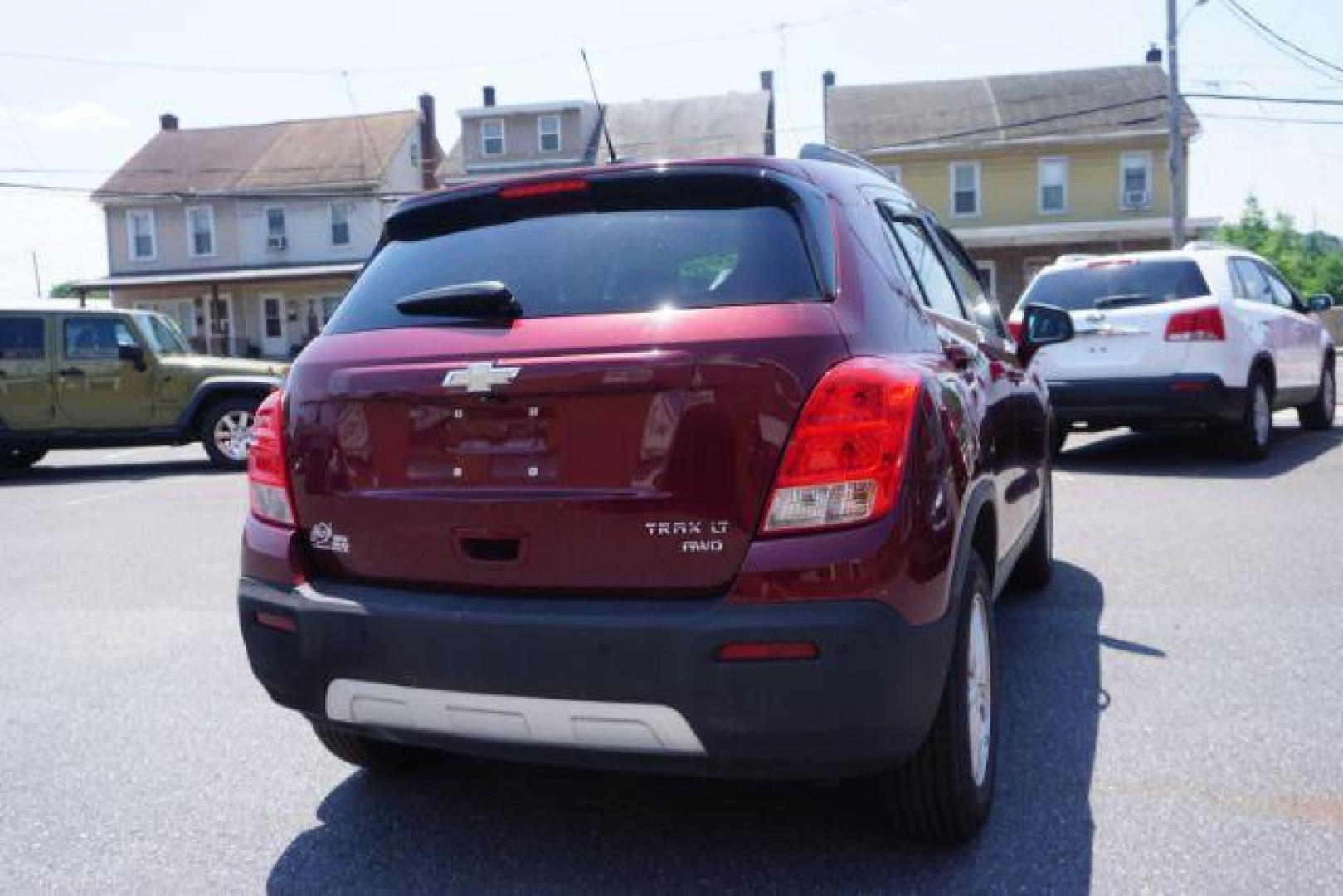 2016 Blaze Red Chevrolet Trax LT AWD (3GNCJPSB6GL) with an 1.4L L4 DOHC 16V engine, 6-Speed Automatic transmission, located at 312 Centre Ave, Schuylkill Haven, PA, 17972, (570) 593-5278, 40.638130, -76.177383 - power driver's seat, rear parking sensor, synthetic leather seats - Photo#11