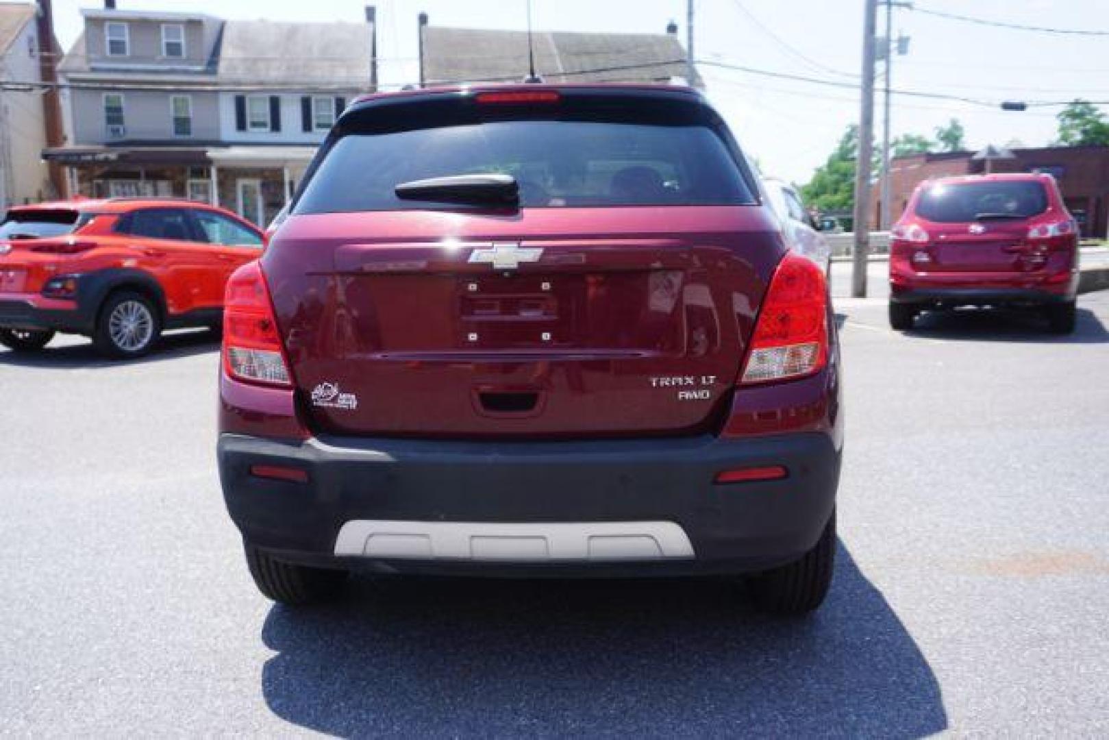 2016 Blaze Red Chevrolet Trax LT AWD (3GNCJPSB6GL) with an 1.4L L4 DOHC 16V engine, 6-Speed Automatic transmission, located at 312 Centre Ave, Schuylkill Haven, PA, 17972, (570) 593-5278, 40.638130, -76.177383 - power driver's seat, rear parking sensor, synthetic leather seats - Photo#12