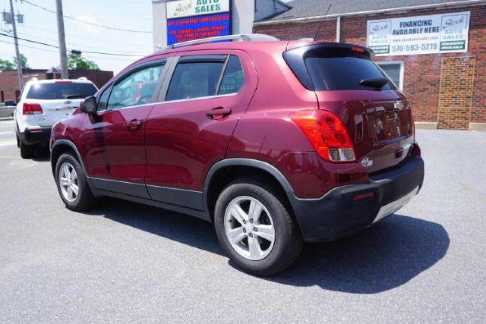 2016 Blaze Red Chevrolet Trax LT AWD (3GNCJPSB6GL) with an 1.4L L4 DOHC 16V engine, 6-Speed Automatic transmission, located at 312 Centre Ave, Schuylkill Haven, PA, 17972, (570) 593-5278, 40.638130, -76.177383 - power driver's seat, rear parking sensor, synthetic leather seats - Photo#15