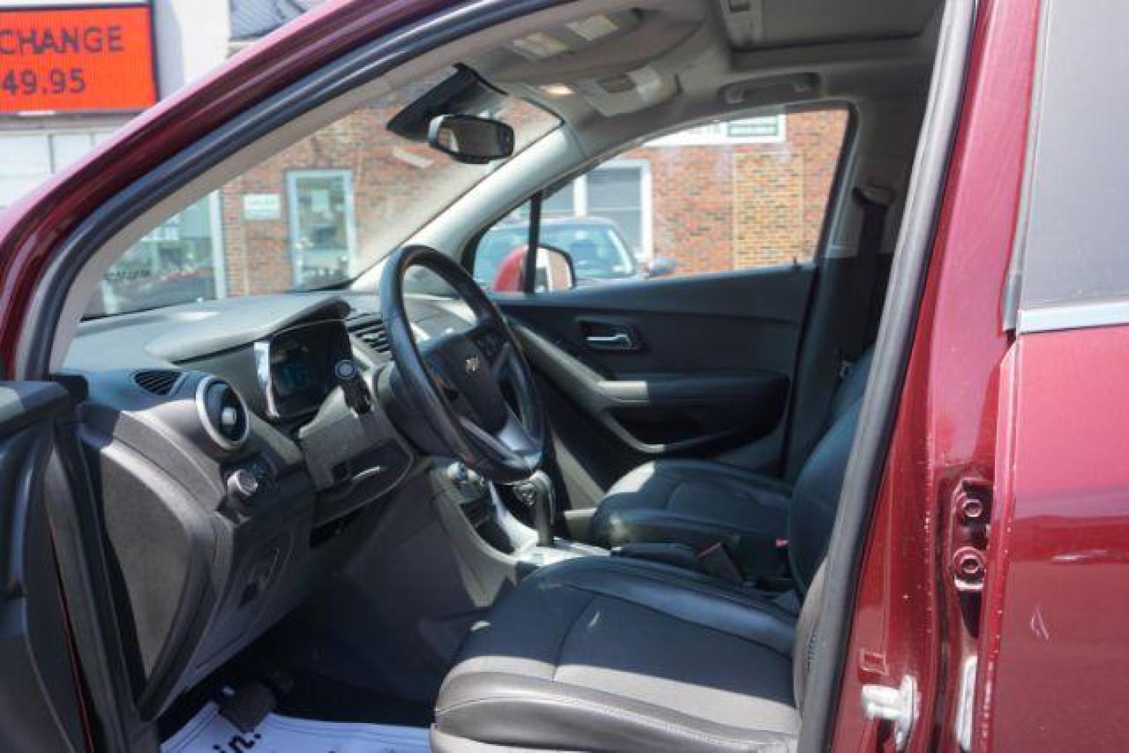 2016 Blaze Red Chevrolet Trax LT AWD (3GNCJPSB6GL) with an 1.4L L4 DOHC 16V engine, 6-Speed Automatic transmission, located at 312 Centre Ave, Schuylkill Haven, PA, 17972, (570) 593-5278, 40.638130, -76.177383 - power driver's seat, rear parking sensor, synthetic leather seats - Photo#19