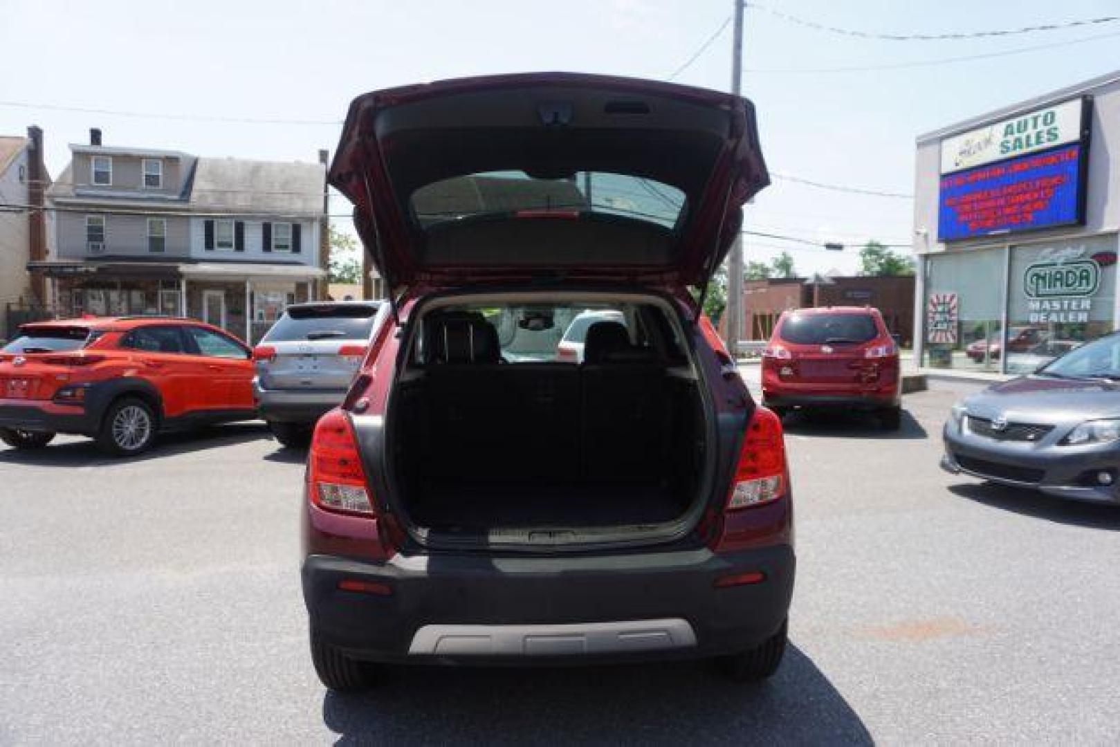 2016 Blaze Red Chevrolet Trax LT AWD (3GNCJPSB6GL) with an 1.4L L4 DOHC 16V engine, 6-Speed Automatic transmission, located at 312 Centre Ave, Schuylkill Haven, PA, 17972, (570) 593-5278, 40.638130, -76.177383 - power driver's seat, rear parking sensor, synthetic leather seats - Photo#37