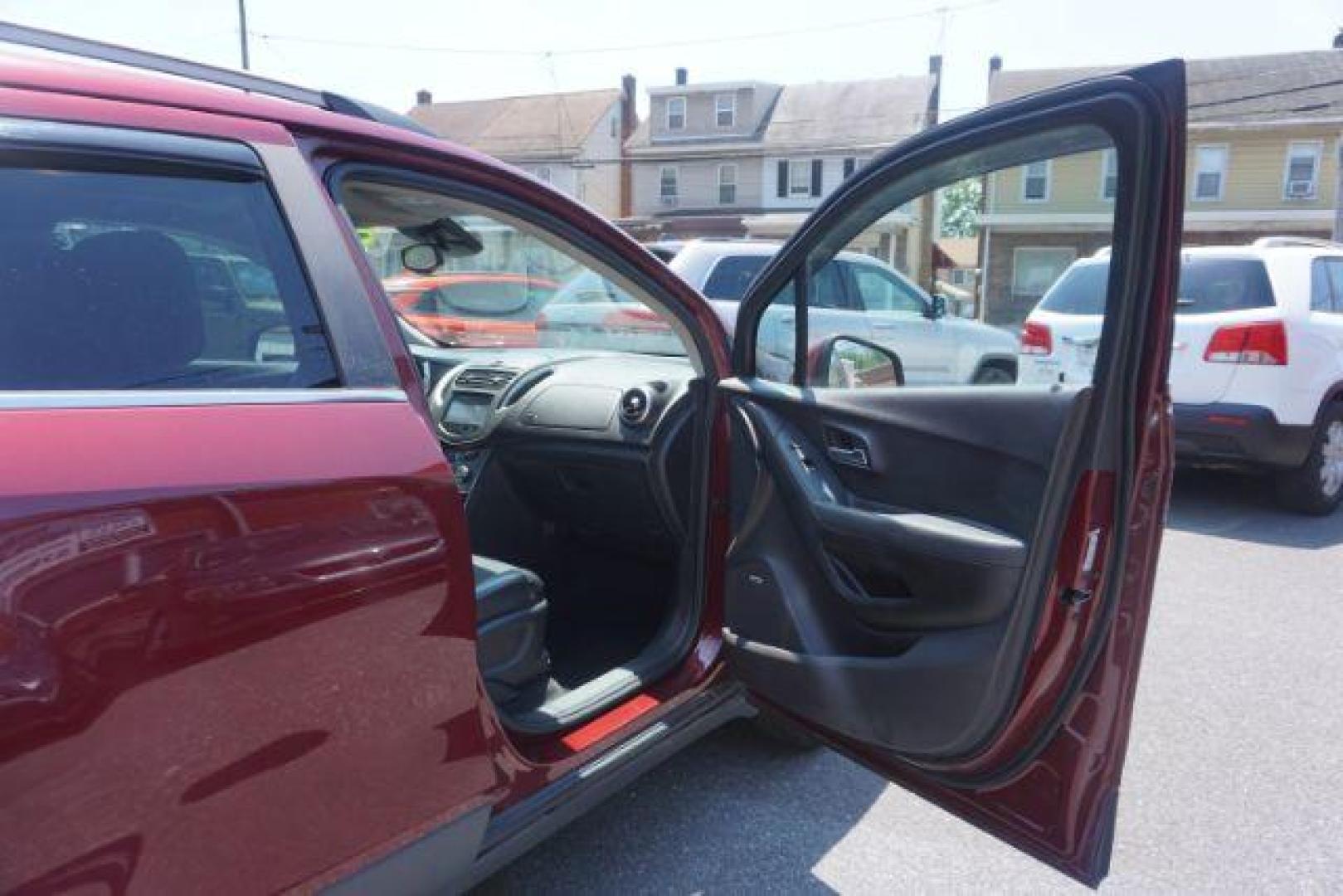 2016 Blaze Red Chevrolet Trax LT AWD (3GNCJPSB6GL) with an 1.4L L4 DOHC 16V engine, 6-Speed Automatic transmission, located at 312 Centre Ave, Schuylkill Haven, PA, 17972, (570) 593-5278, 40.638130, -76.177383 - power driver's seat, rear parking sensor, synthetic leather seats - Photo#43