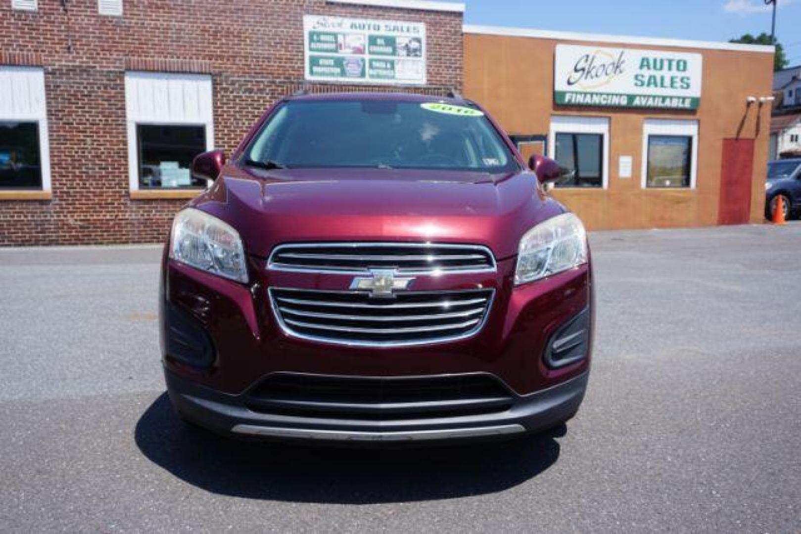 2016 Blaze Red Chevrolet Trax LT AWD (3GNCJPSB6GL) with an 1.4L L4 DOHC 16V engine, 6-Speed Automatic transmission, located at 312 Centre Ave, Schuylkill Haven, PA, 17972, (570) 593-5278, 40.638130, -76.177383 - power driver's seat, rear parking sensor, synthetic leather seats - Photo#4