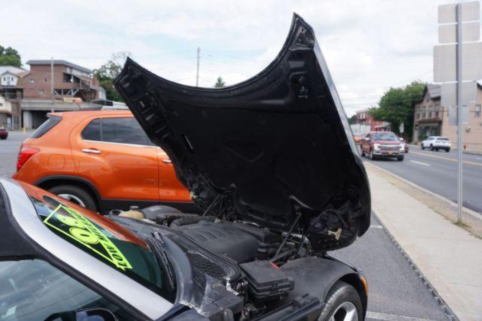 2008 Black Onyx with Black Soft Top /Black Leather Interior Saturn Sky Roadster (1G8MB35B98Y) with an 2.4L L4 DOHC 16V engine, auto transmission, located at 312 Centre Ave, Schuylkill Haven, PA, 17972, (570) 593-5278, 40.638130, -76.177383 - leather - Photo#24