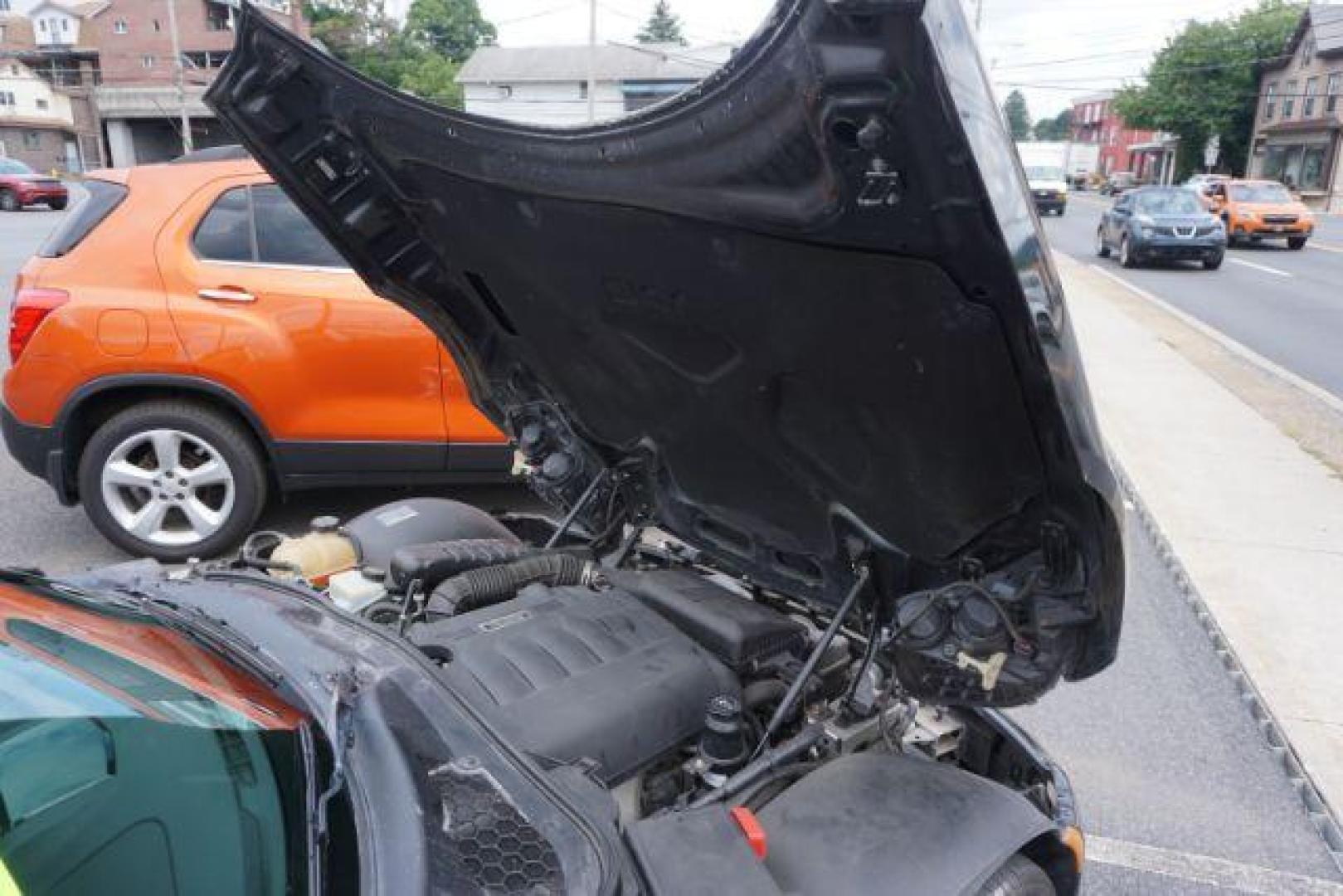 2008 Black Onyx with Black Soft Top /Black Leather Interior Saturn Sky Roadster (1G8MB35B98Y) with an 2.4L L4 DOHC 16V engine, auto transmission, located at 312 Centre Ave, Schuylkill Haven, PA, 17972, (570) 593-5278, 40.638130, -76.177383 - leather - Photo#25