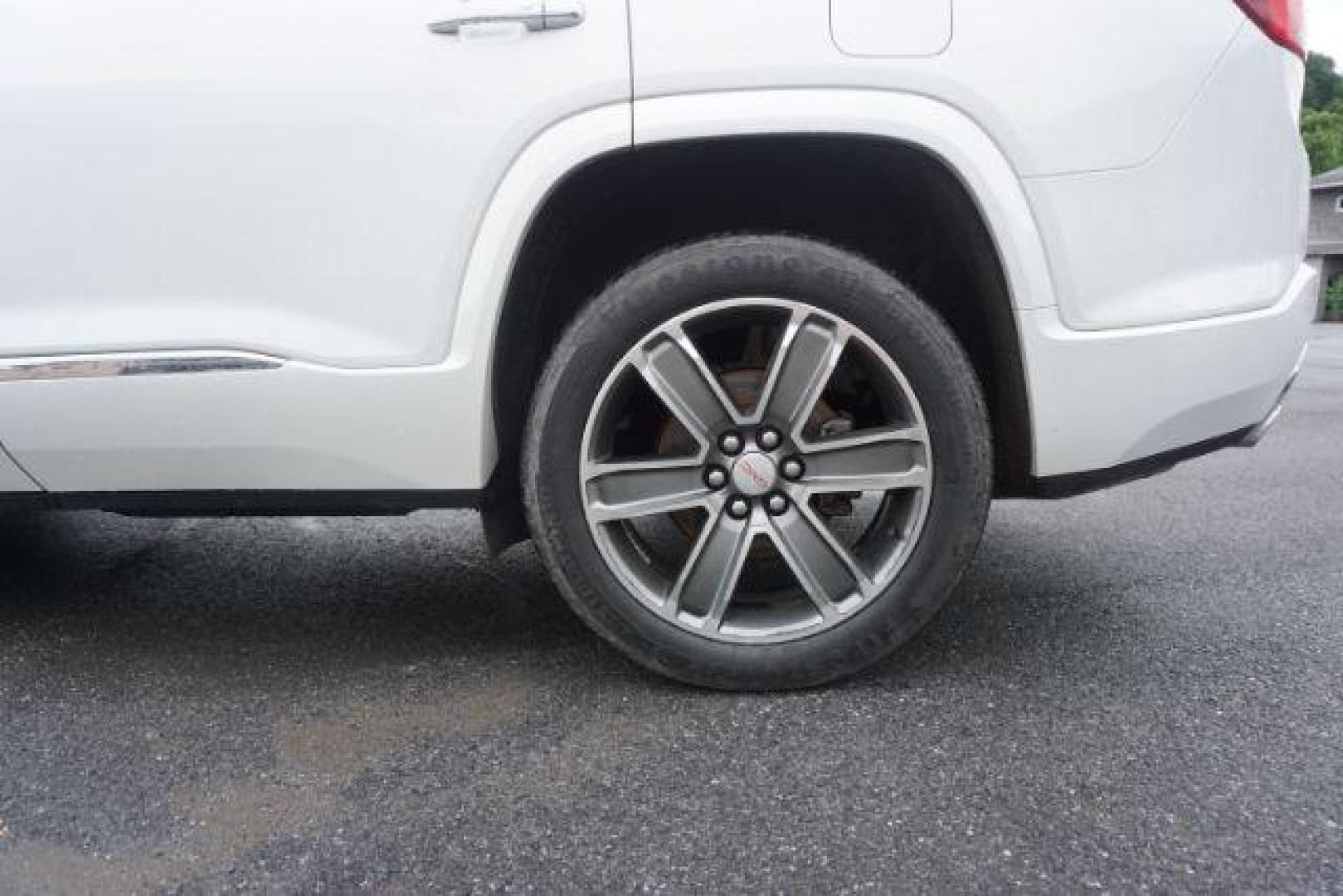 2017 White Frost Tricoat /Jet Black, leather GMC Acadia Denali AWD (1GKKNXLS0HZ) with an 3.6L V6 DOHC 24V engine, 6-Speed Automatic transmission, located at 312 Centre Ave, Schuylkill Haven, PA, 17972, (570) 593-5278, 40.638130, -76.177383 - Adaptive cruise control, blind spot monitor, Bose premium stereo, power sunroof, Navigation, rear perking sensors, universal garage door opener - Photo#11