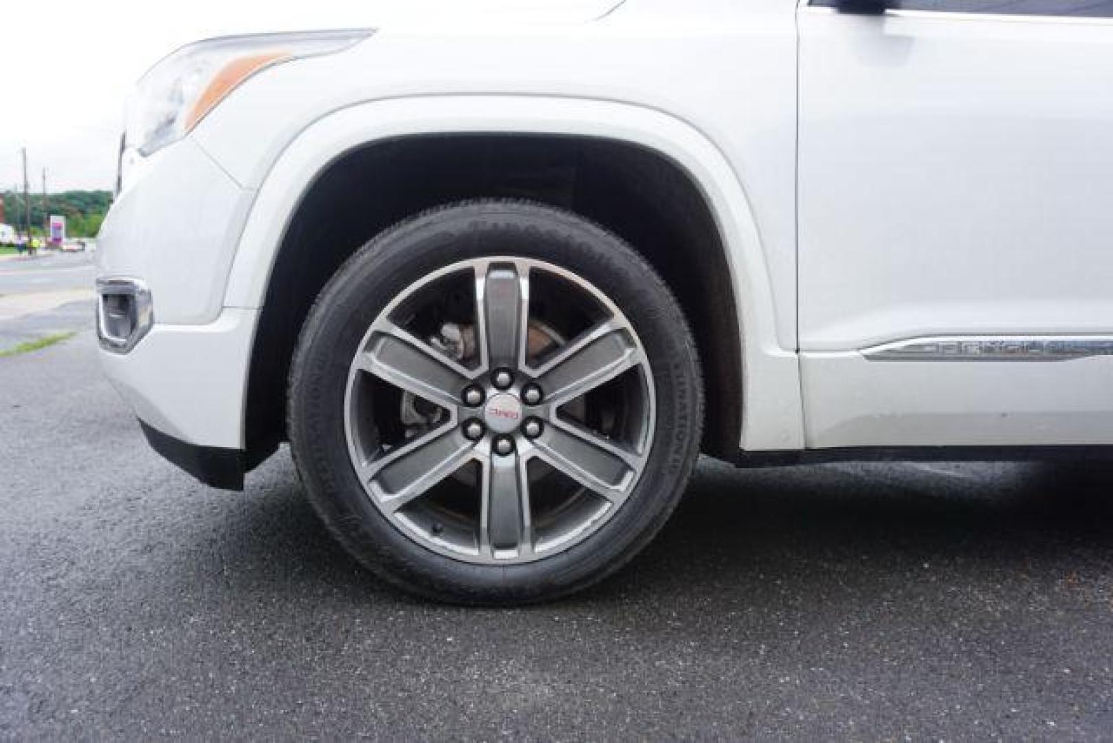 2017 White Frost Tricoat /Jet Black, leather GMC Acadia Denali AWD (1GKKNXLS0HZ) with an 3.6L V6 DOHC 24V engine, 6-Speed Automatic transmission, located at 312 Centre Ave, Schuylkill Haven, PA, 17972, (570) 593-5278, 40.638130, -76.177383 - Adaptive cruise control, blind spot monitor, Bose premium stereo, power sunroof, Navigation, rear perking sensors, universal garage door opener - Photo#12