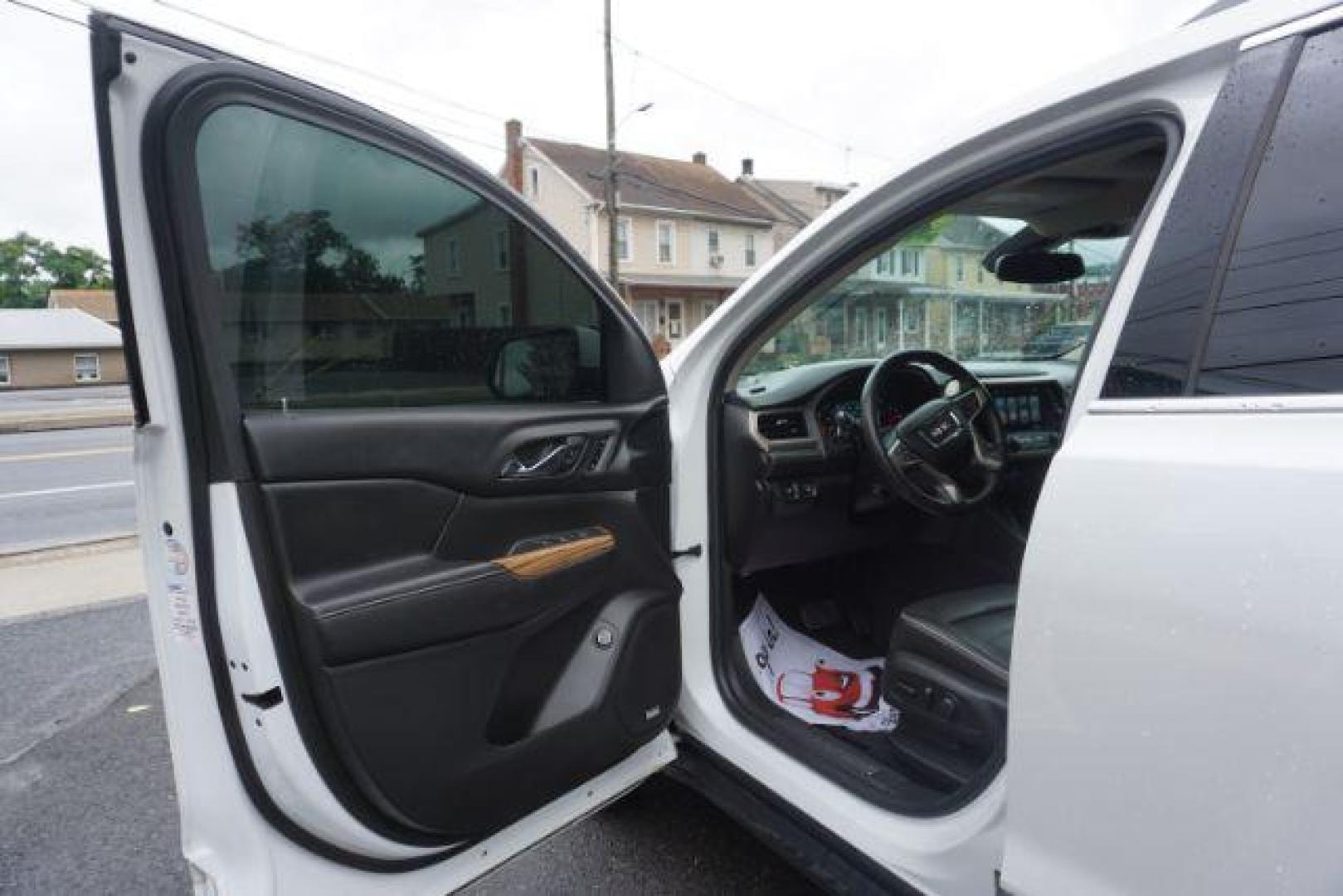 2017 White Frost Tricoat /Jet Black, leather GMC Acadia Denali AWD (1GKKNXLS0HZ) with an 3.6L V6 DOHC 24V engine, 6-Speed Automatic transmission, located at 312 Centre Ave, Schuylkill Haven, PA, 17972, (570) 593-5278, 40.638130, -76.177383 - Adaptive cruise control, blind spot monitor, Bose premium stereo, power sunroof, Navigation, rear perking sensors, universal garage door opener - Photo#14