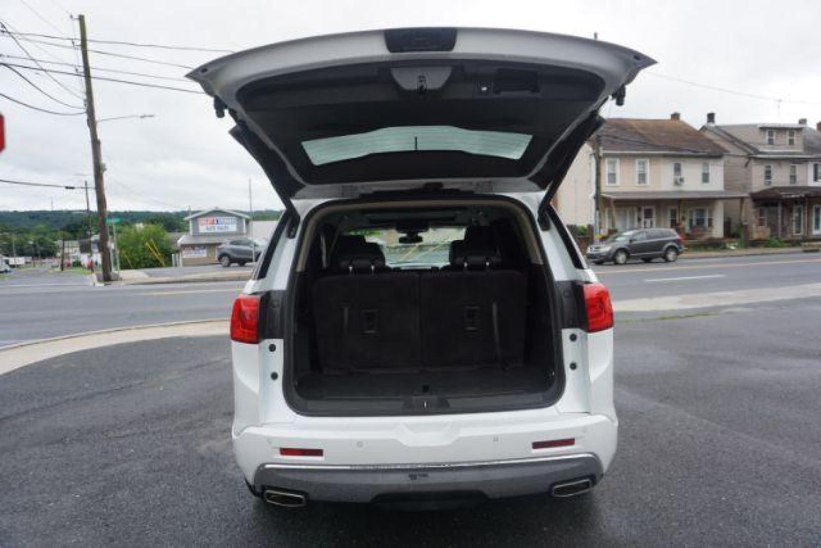 2017 White Frost Tricoat /Jet Black, leather GMC Acadia Denali AWD (1GKKNXLS0HZ) with an 3.6L V6 DOHC 24V engine, 6-Speed Automatic transmission, located at 312 Centre Ave, Schuylkill Haven, PA, 17972, (570) 593-5278, 40.638130, -76.177383 - Adaptive cruise control, blind spot monitor, Bose premium stereo, power sunroof, Navigation, rear perking sensors, universal garage door opener - Photo#40