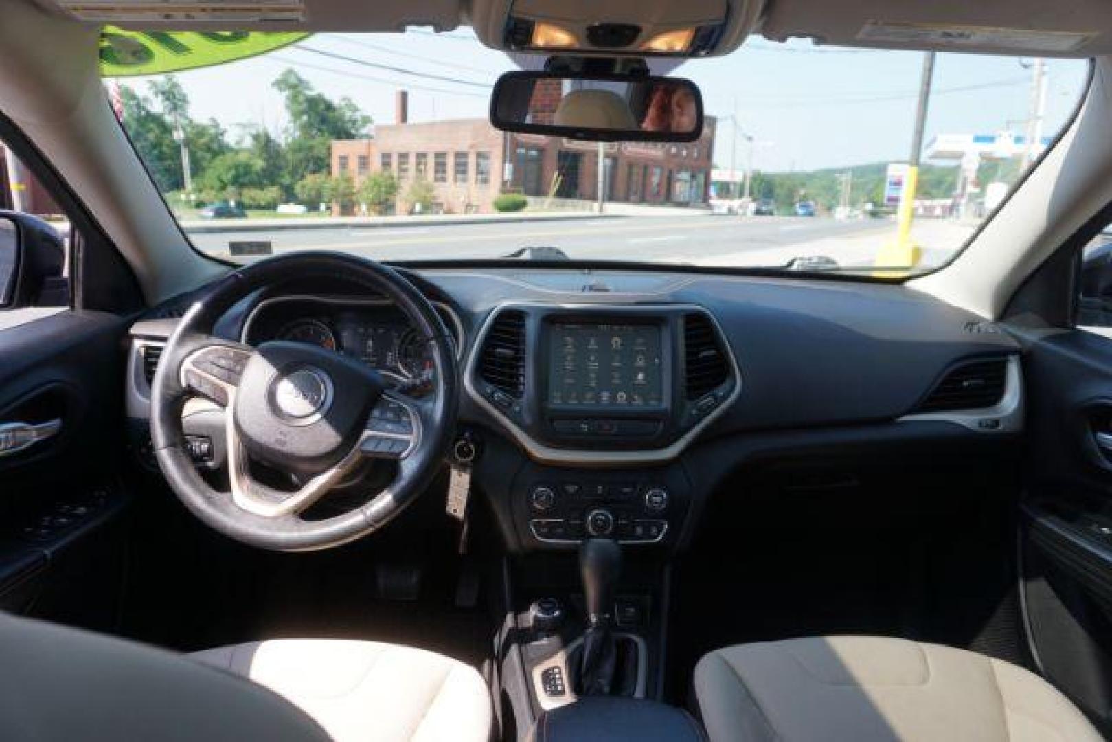 2016 Brilliant Black Crystal Pearl Coat /Black/Light Frost Beige, premium cloth Jeep Cherokee Latitude 4WD (1C4PJMCB2GW) with an 2.4L L4 DOHC 16V engine, 9-Speed Automatic transmission, located at 312 Centre Ave, Schuylkill Haven, PA, 17972, (570) 593-5278, 40.638130, -76.177383 - blind spot monitor, heated front seats, heated exterior mirrors, power drivers seat, power liftgate, power sunroof, rear parking sensors, universal garage door opener - Photo#36