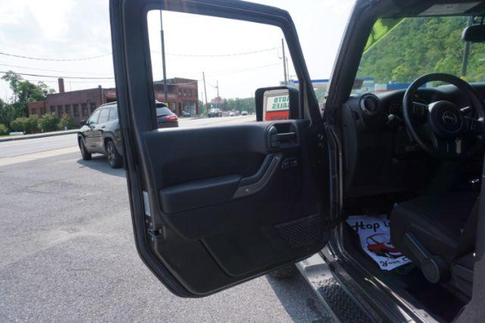 2016 Granite Crystal Metallic Clear Coat /Black, cloth Jeep Wrangler Unlimited Sport 4WD (1C4BJWDG5GL) with an 3.6L V6 DOHC 24V FFV engine, located at 312 Centre Ave, Schuylkill Haven, PA, 17972, (570) 593-5278, 40.638130, -76.177383 - Hard Top, Locking limited slip differential, Bluetooth connection - Photo#15