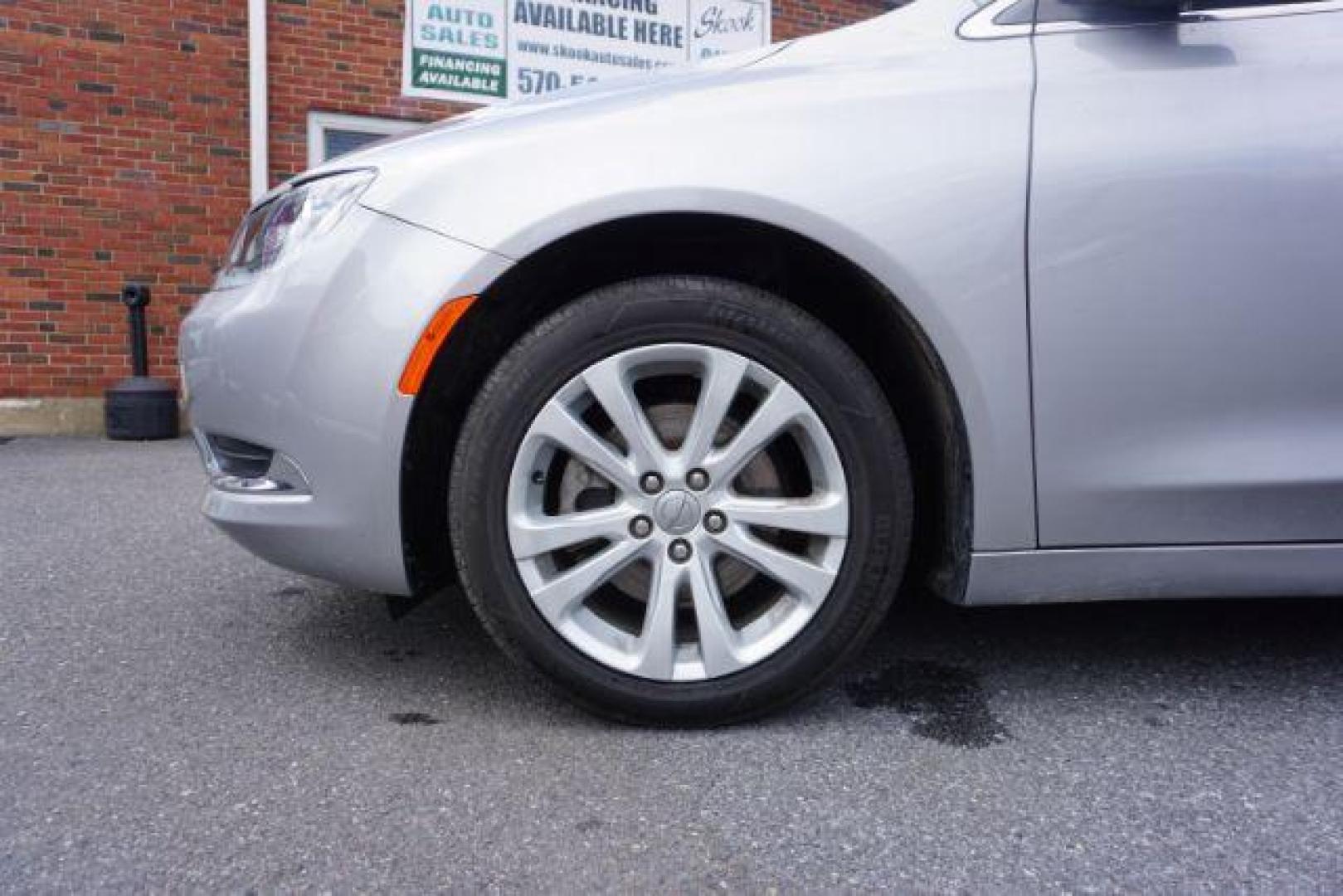 2015 Billet Silver Metallic CC Chrysler 200 Limited (1C3CCCABXFN) with an 2.4L L4 DOHC 16V engine, 9-Speed Automatic transmission, located at 312 Centre Ave, Schuylkill Haven, PA, 17972, (570) 593-5278, 40.638130, -76.177383 - Photo#13