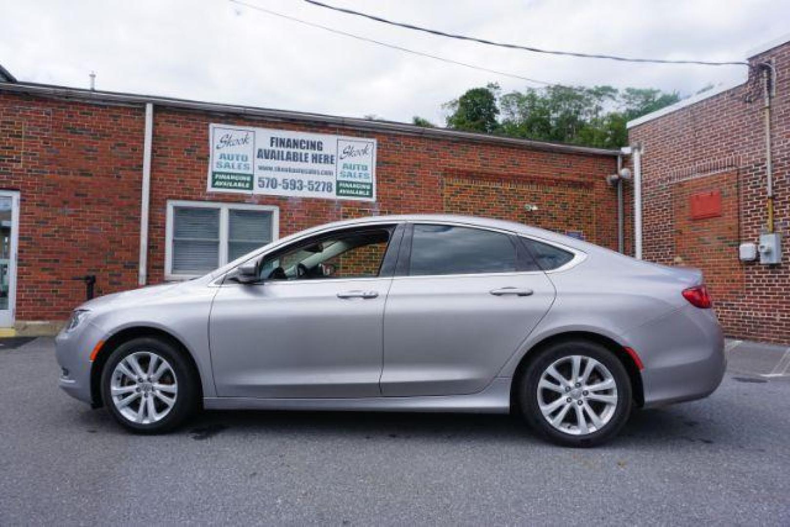 2015 Billet Silver Metallic CC Chrysler 200 Limited (1C3CCCABXFN) with an 2.4L L4 DOHC 16V engine, 9-Speed Automatic transmission, located at 312 Centre Ave, Schuylkill Haven, PA, 17972, (570) 593-5278, 40.638130, -76.177383 - Photo#14