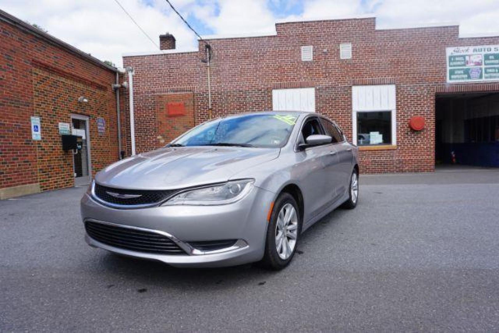 2015 Billet Silver Metallic CC Chrysler 200 Limited (1C3CCCABXFN) with an 2.4L L4 DOHC 16V engine, 9-Speed Automatic transmission, located at 312 Centre Ave, Schuylkill Haven, PA, 17972, (570) 593-5278, 40.638130, -76.177383 - Photo#2