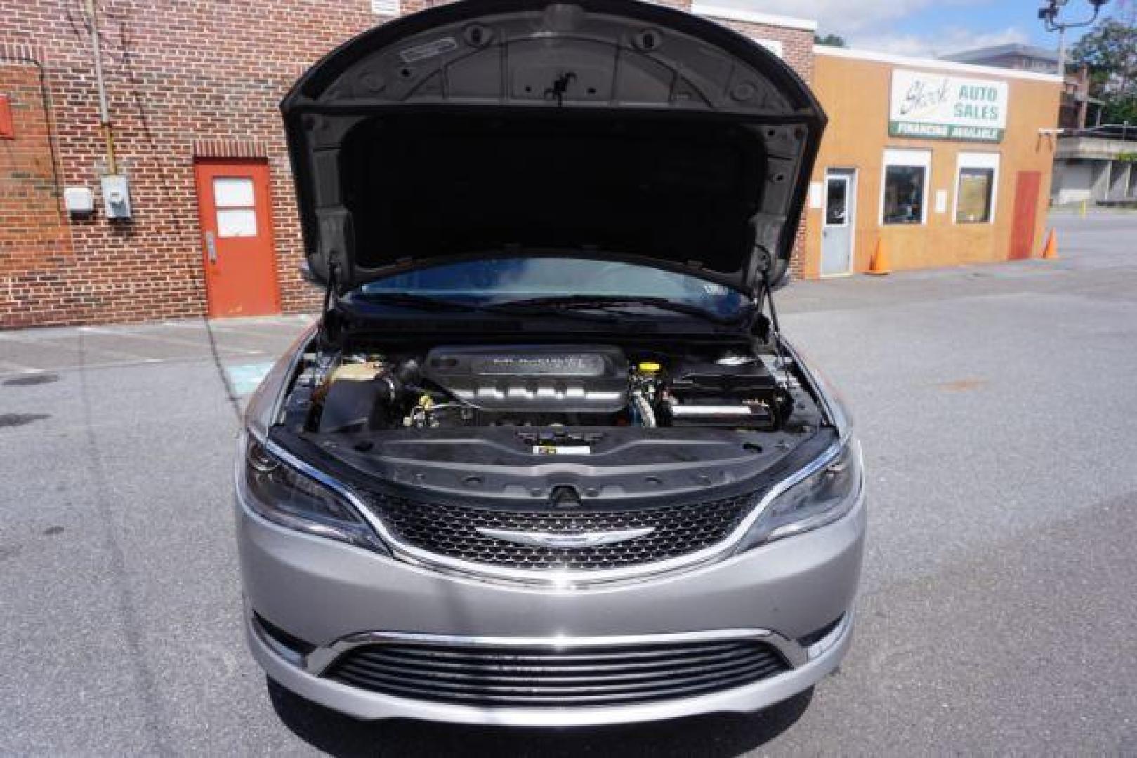 2015 Billet Silver Metallic CC Chrysler 200 Limited (1C3CCCABXFN) with an 2.4L L4 DOHC 16V engine, 9-Speed Automatic transmission, located at 312 Centre Ave, Schuylkill Haven, PA, 17972, (570) 593-5278, 40.638130, -76.177383 - Photo#50