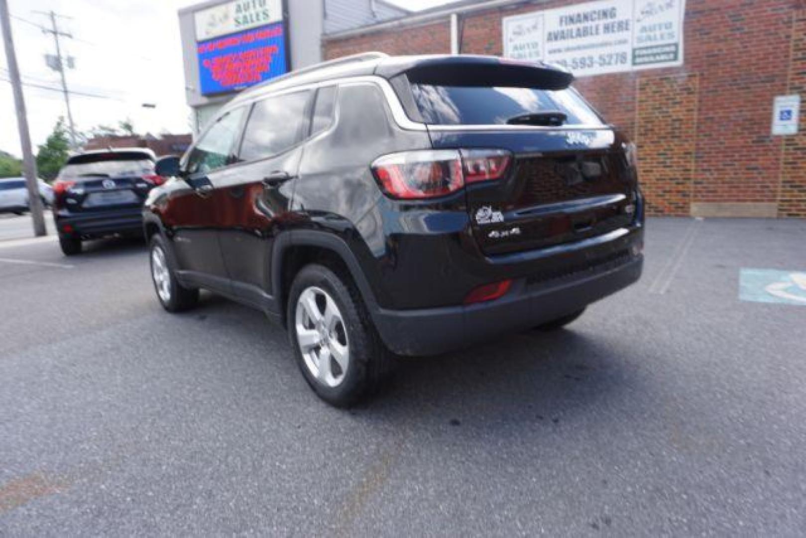 2019 Diamond Black Crystal Pearl Coat Jeep Compass Latitude 4WD (3C4NJDBBXKT) with an 2.4L L4 DOHC 16V engine, located at 312 Centre Ave, Schuylkill Haven, PA, 17972, (570) 593-5278, 40.638130, -76.177383 - Photo#11