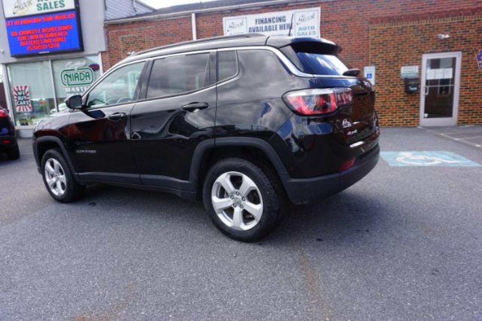 2019 Diamond Black Crystal Pearl Coat Jeep Compass Latitude 4WD (3C4NJDBBXKT) with an 2.4L L4 DOHC 16V engine, located at 312 Centre Ave, Schuylkill Haven, PA, 17972, (570) 593-5278, 40.638130, -76.177383 - Photo#12