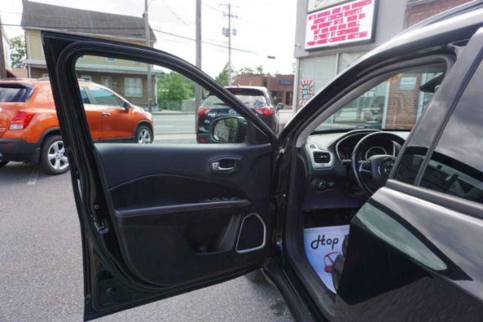 2019 Diamond Black Crystal Pearl Coat Jeep Compass Latitude 4WD (3C4NJDBBXKT) with an 2.4L L4 DOHC 16V engine, located at 312 Centre Ave, Schuylkill Haven, PA, 17972, (570) 593-5278, 40.638130, -76.177383 - Photo#16