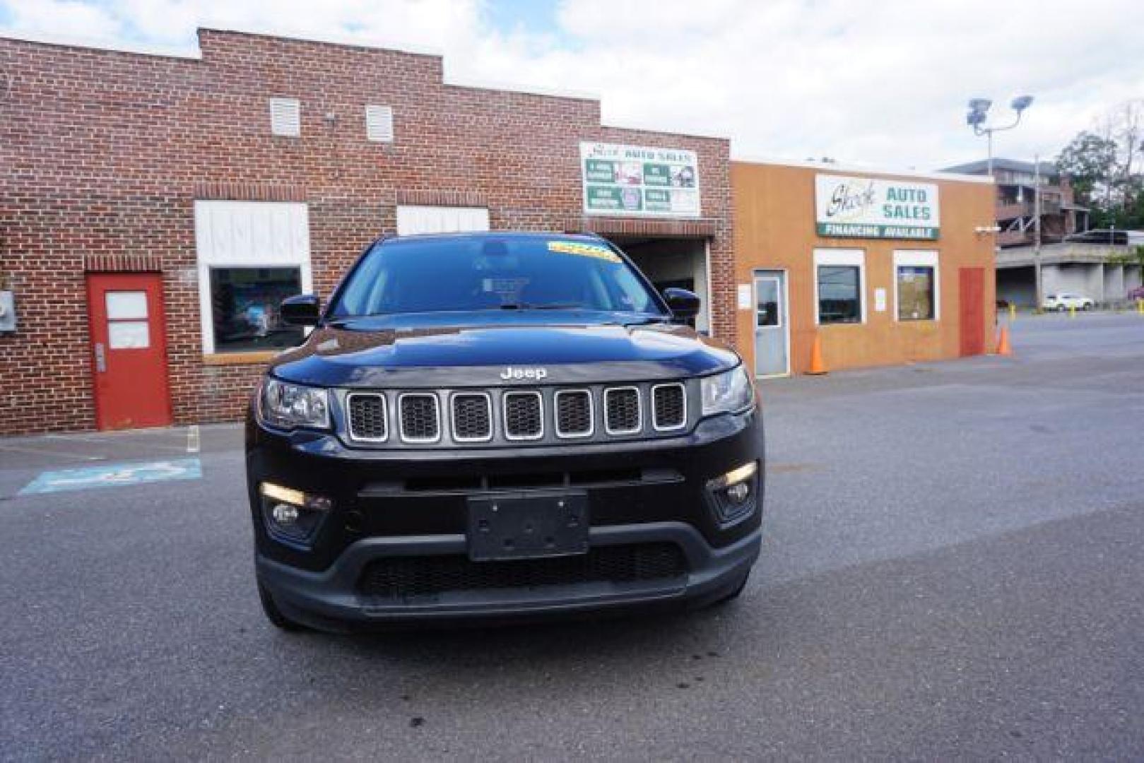 2019 Diamond Black Crystal Pearl Coat Jeep Compass Latitude 4WD (3C4NJDBBXKT) with an 2.4L L4 DOHC 16V engine, located at 312 Centre Ave, Schuylkill Haven, PA, 17972, (570) 593-5278, 40.638130, -76.177383 - Photo#3