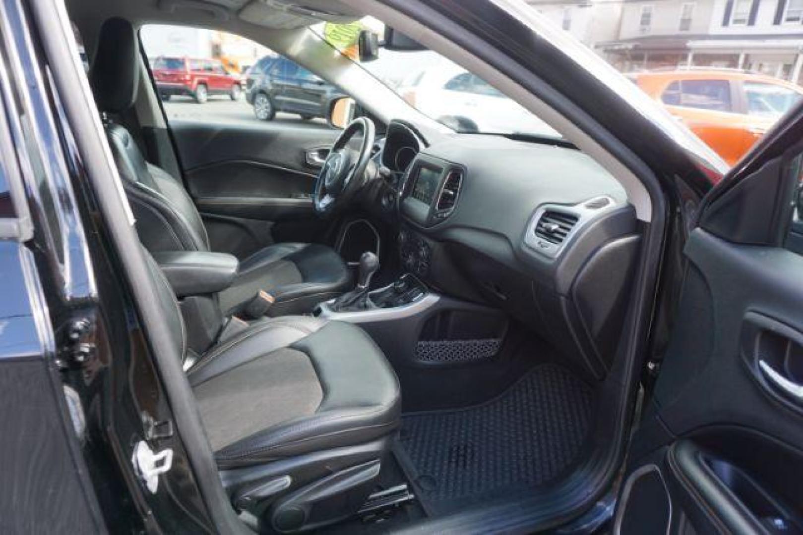 2019 Diamond Black Crystal Pearl Coat Jeep Compass Latitude 4WD (3C4NJDBBXKT) with an 2.4L L4 DOHC 16V engine, located at 312 Centre Ave, Schuylkill Haven, PA, 17972, (570) 593-5278, 40.638130, -76.177383 - Photo#47