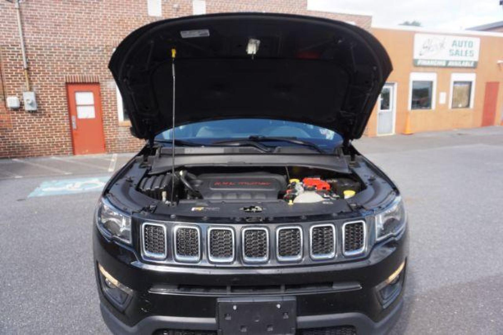 2019 Diamond Black Crystal Pearl Coat Jeep Compass Latitude 4WD (3C4NJDBBXKT) with an 2.4L L4 DOHC 16V engine, located at 312 Centre Ave, Schuylkill Haven, PA, 17972, (570) 593-5278, 40.638130, -76.177383 - Photo#51